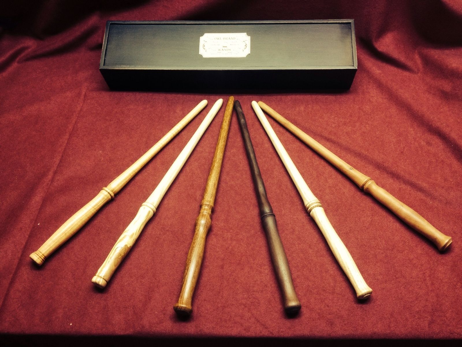 Handmade Wizard Wands For Harry Potter Fans by Owl Brand Woodworks ...