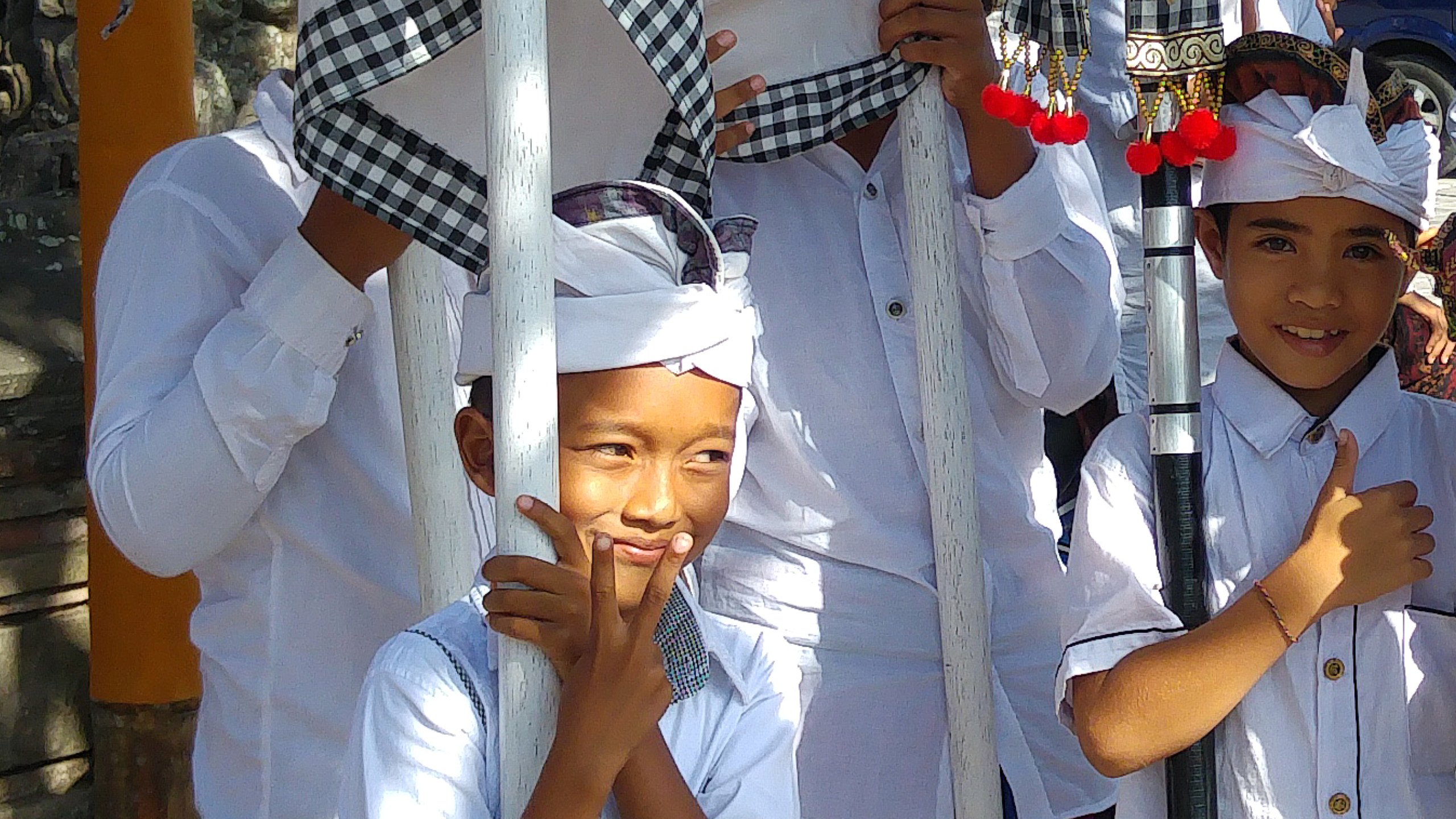 A cute Balinese boy waiting for the ceremony | Bali - The Island of ...