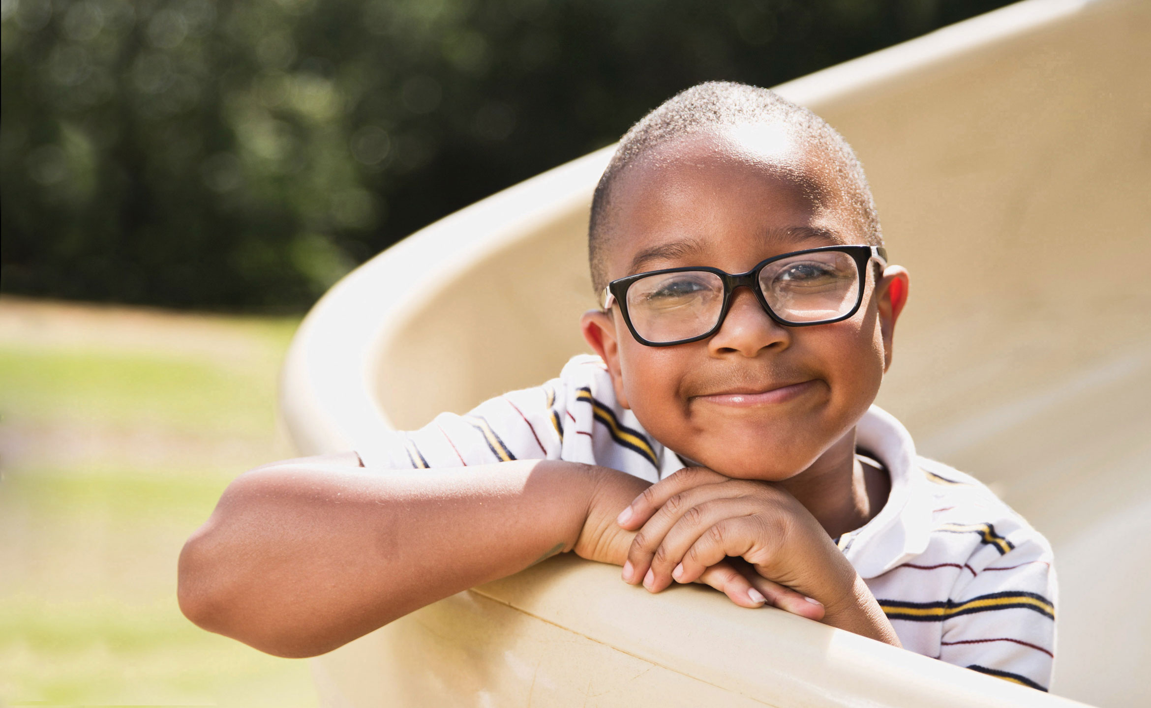 Cute kid with glasses - Parthenon Publishing