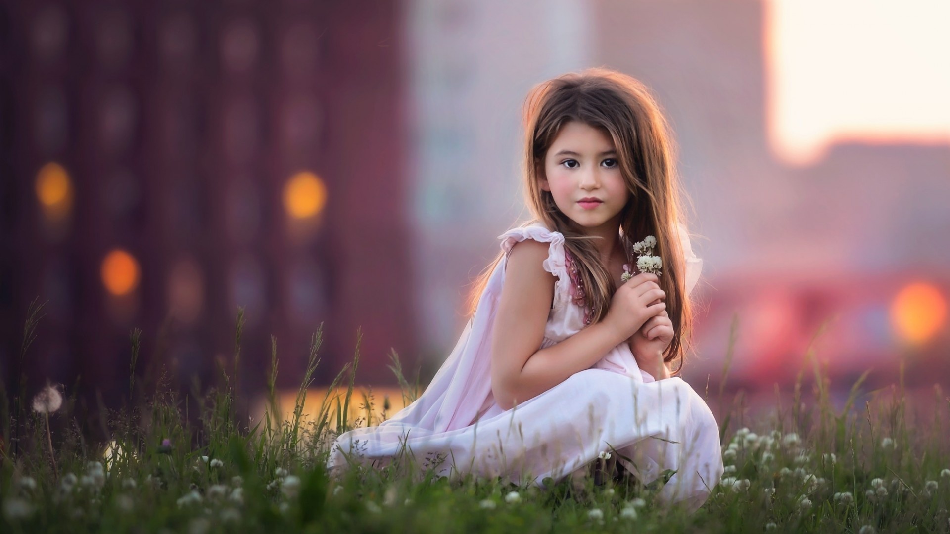 Cute little girl photo