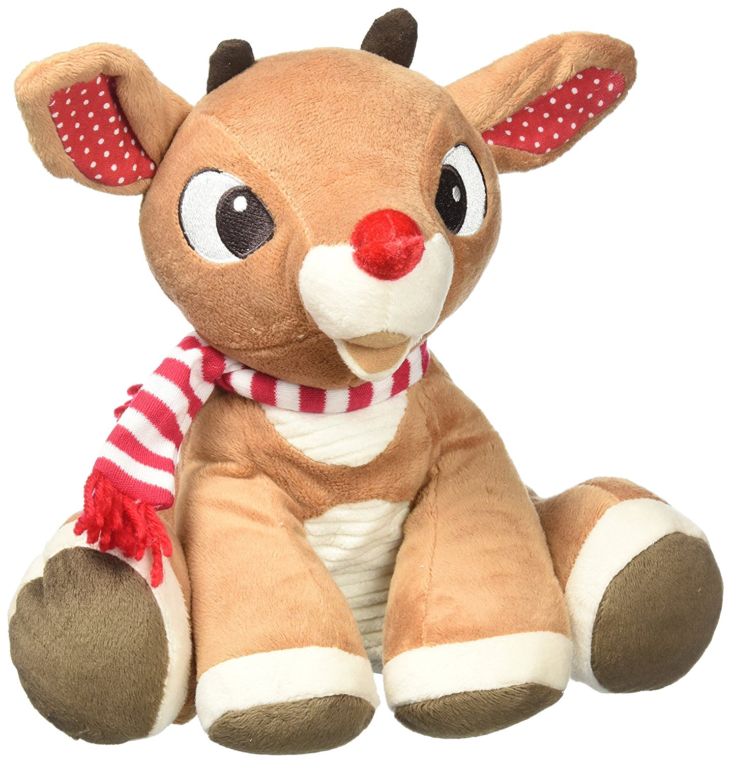 Amazon.com: Rudolph Reindeer Plush Animal: Toys & Games