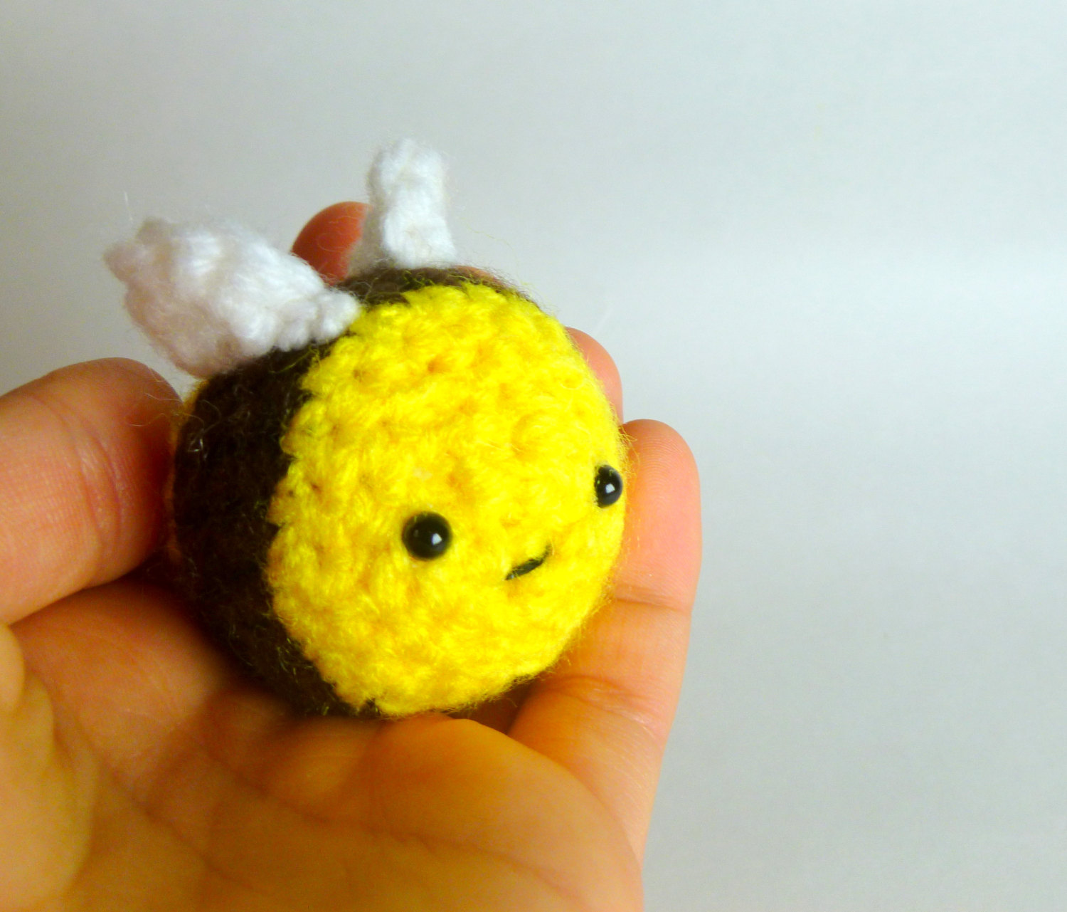 Cute Amigurumi Bee Plush Cute Crochet Bee Toy Bumble Bee