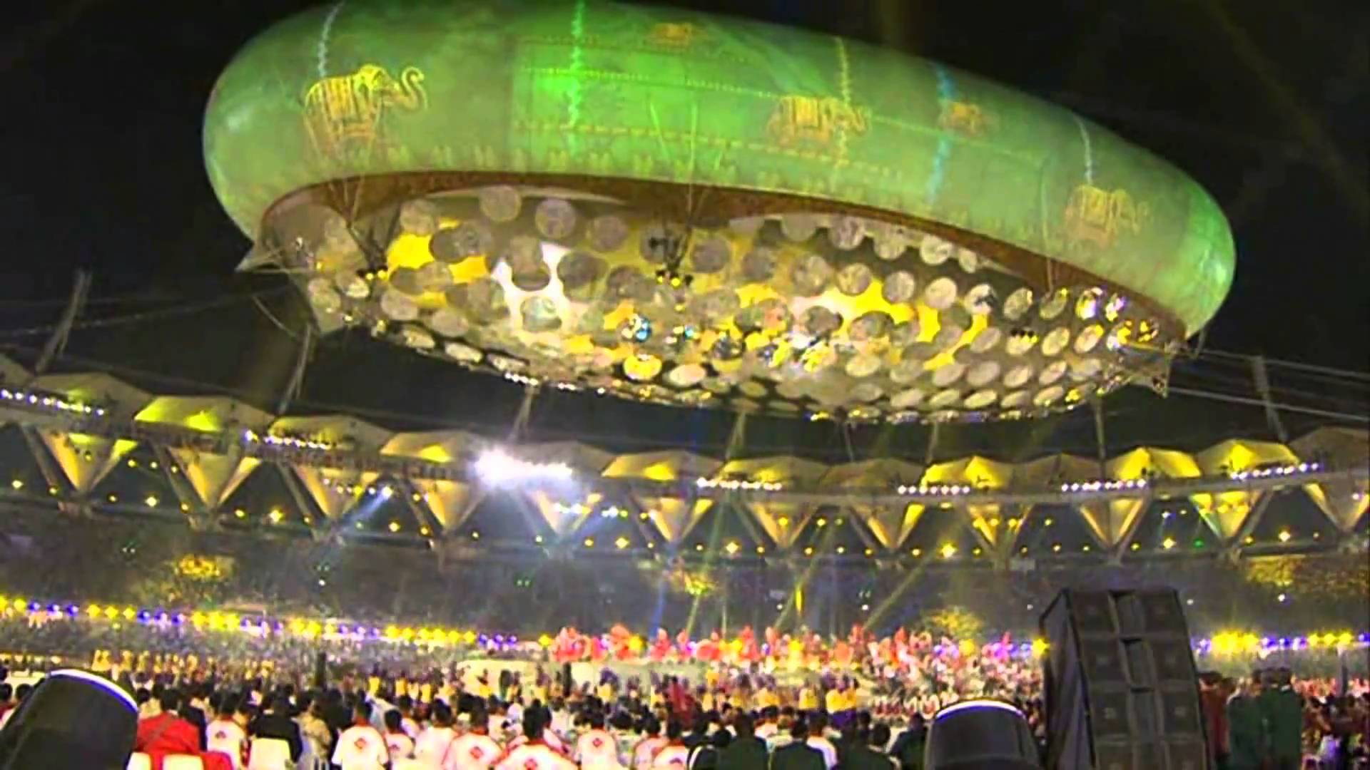 Commonwealth Games Delhi 2010 | Opening Ceremony | Full HD | 1080p ...