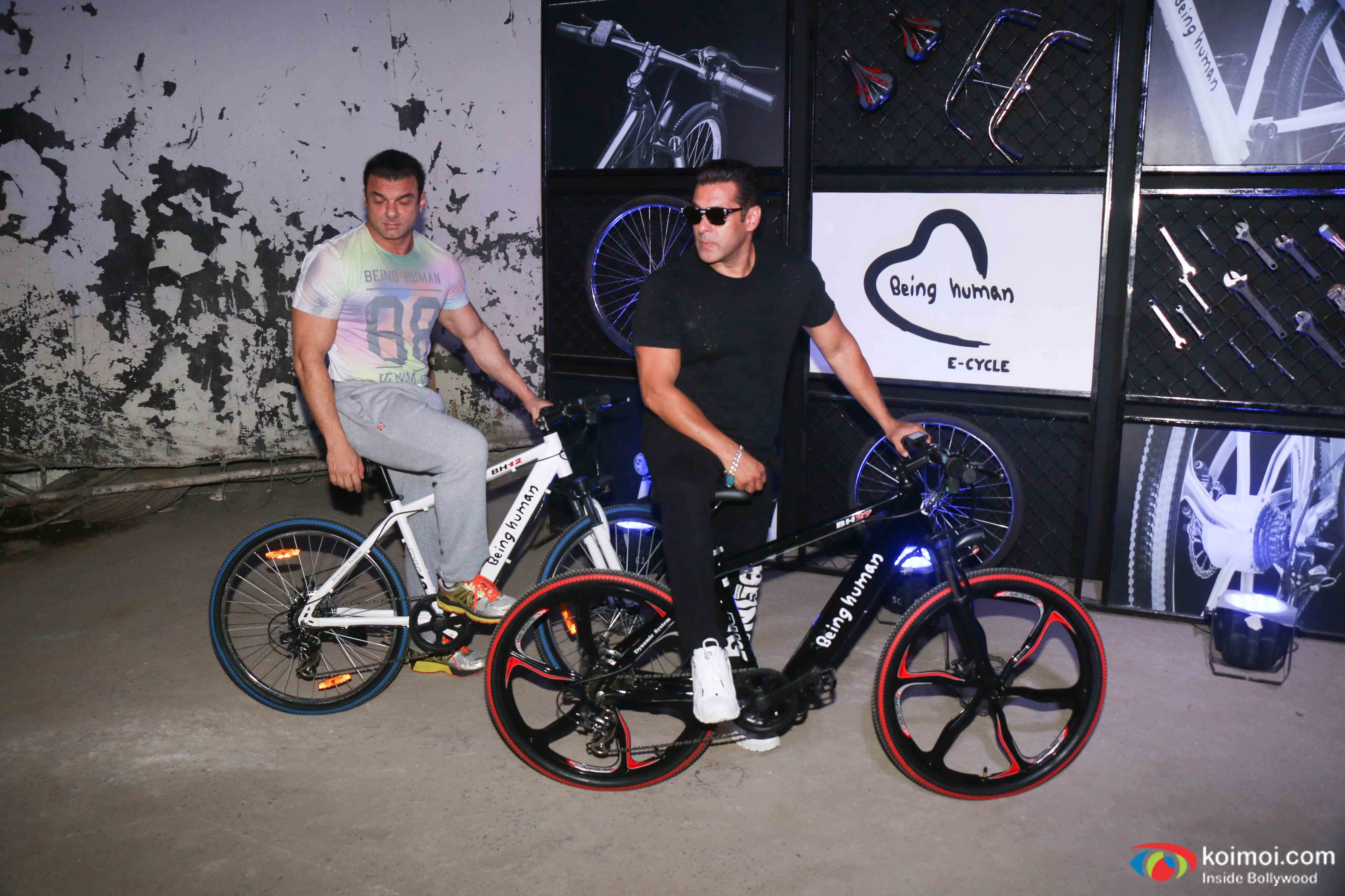 Salman Khan, Sohail Khan Launch Being Human Cycles | See Pics!