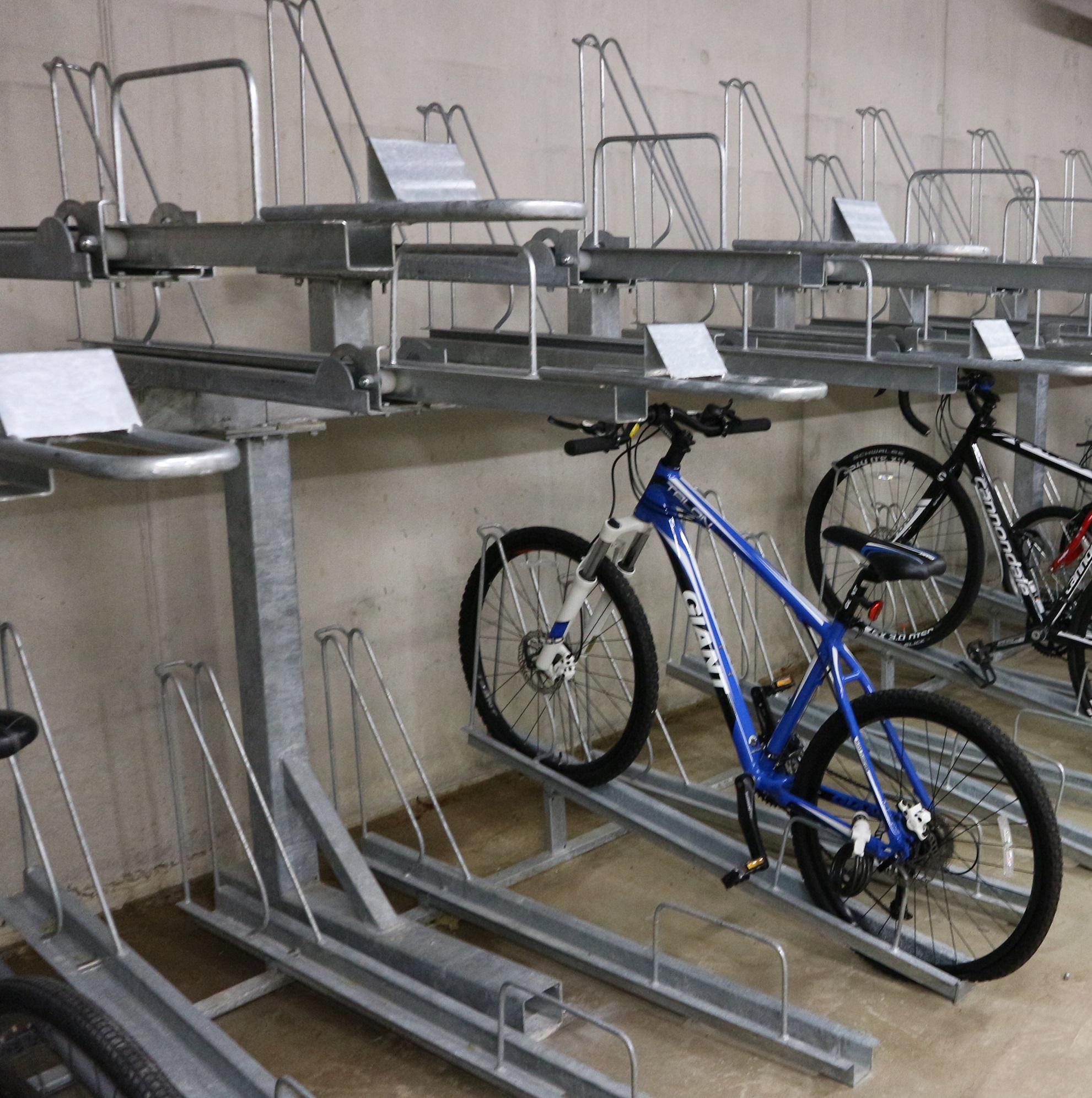 Bike Rack Systems, Double Decker Cycle Rack, Street Furniture