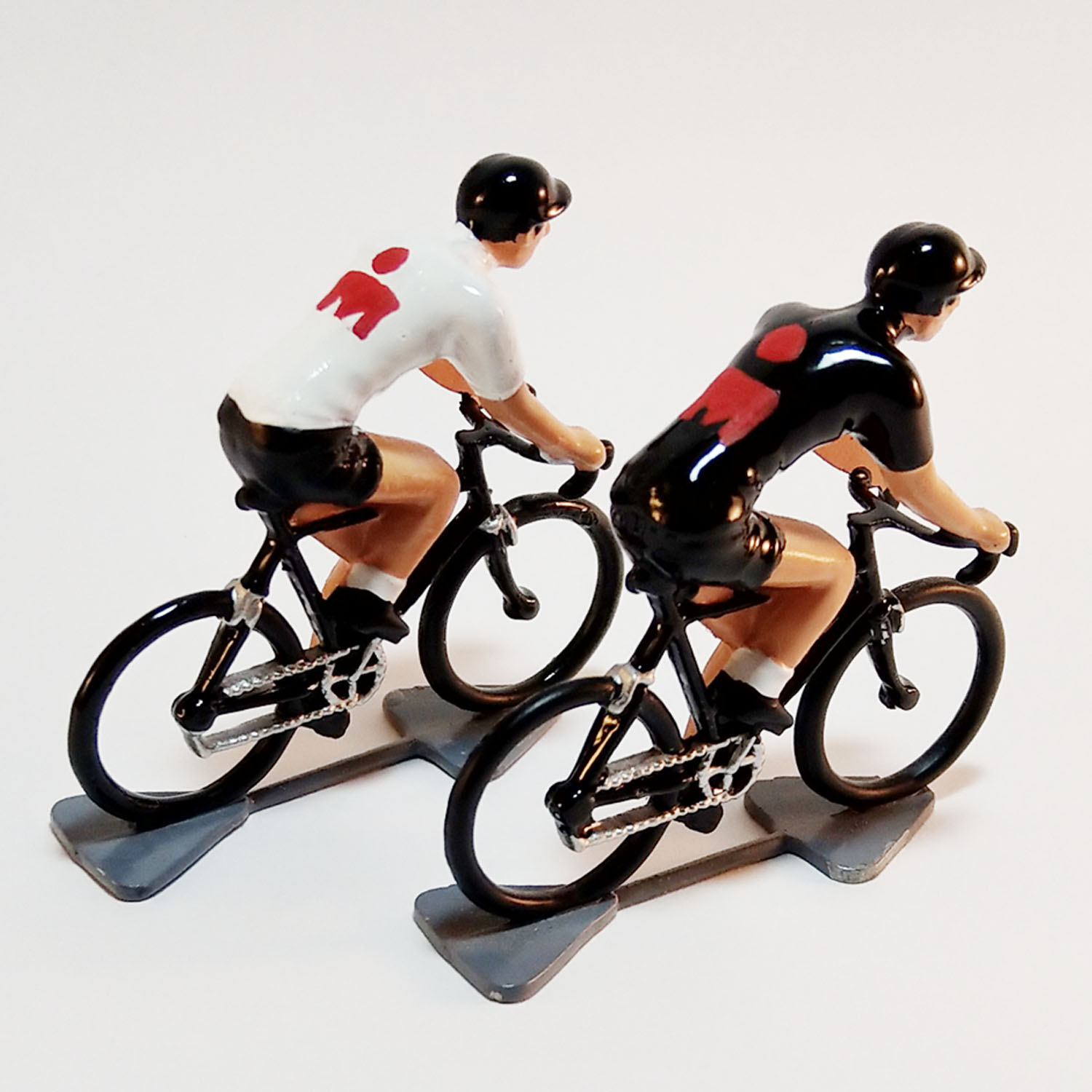Miniature Ironman Model Cyclist