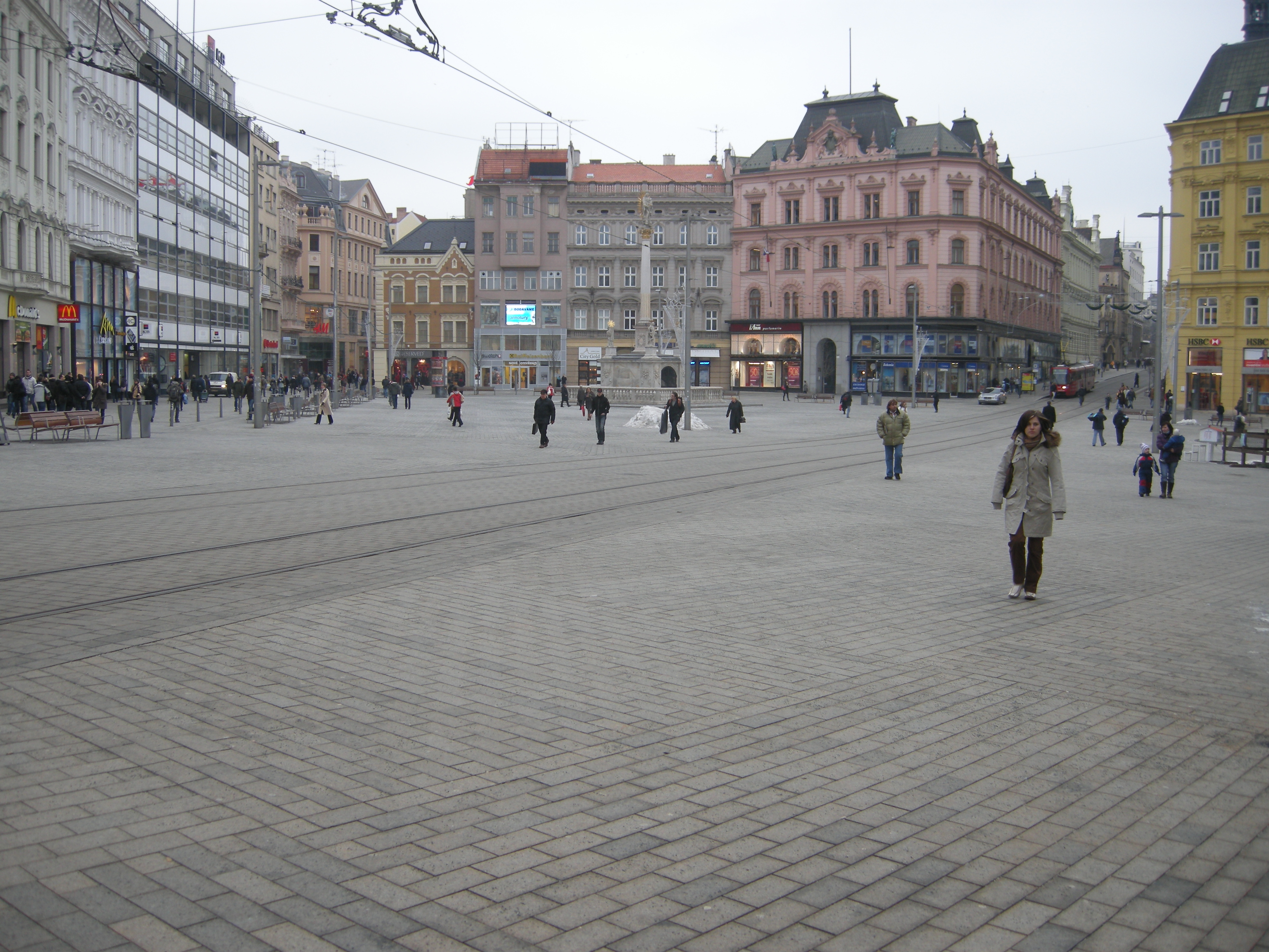Freedom Square (Náměstí Svobody), Brno, Czech Republic | landscape ...