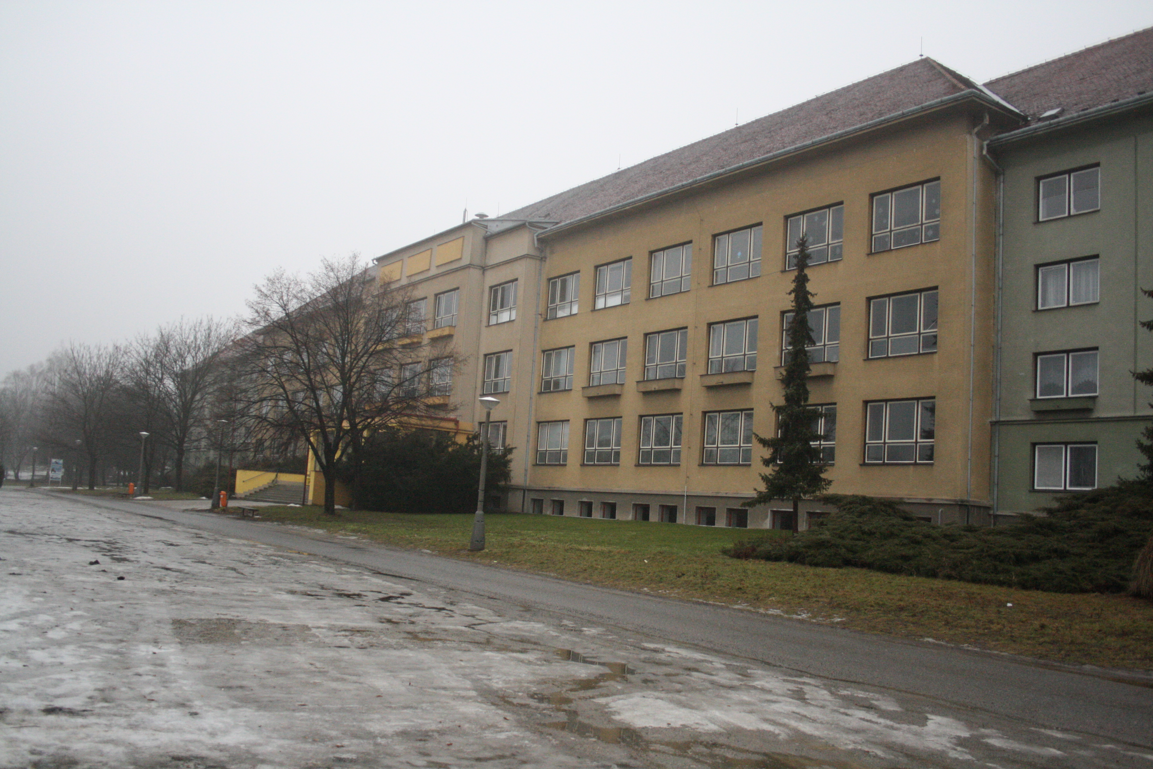 File:High school of agriculture in Třebíč, Czech Republic overview ...