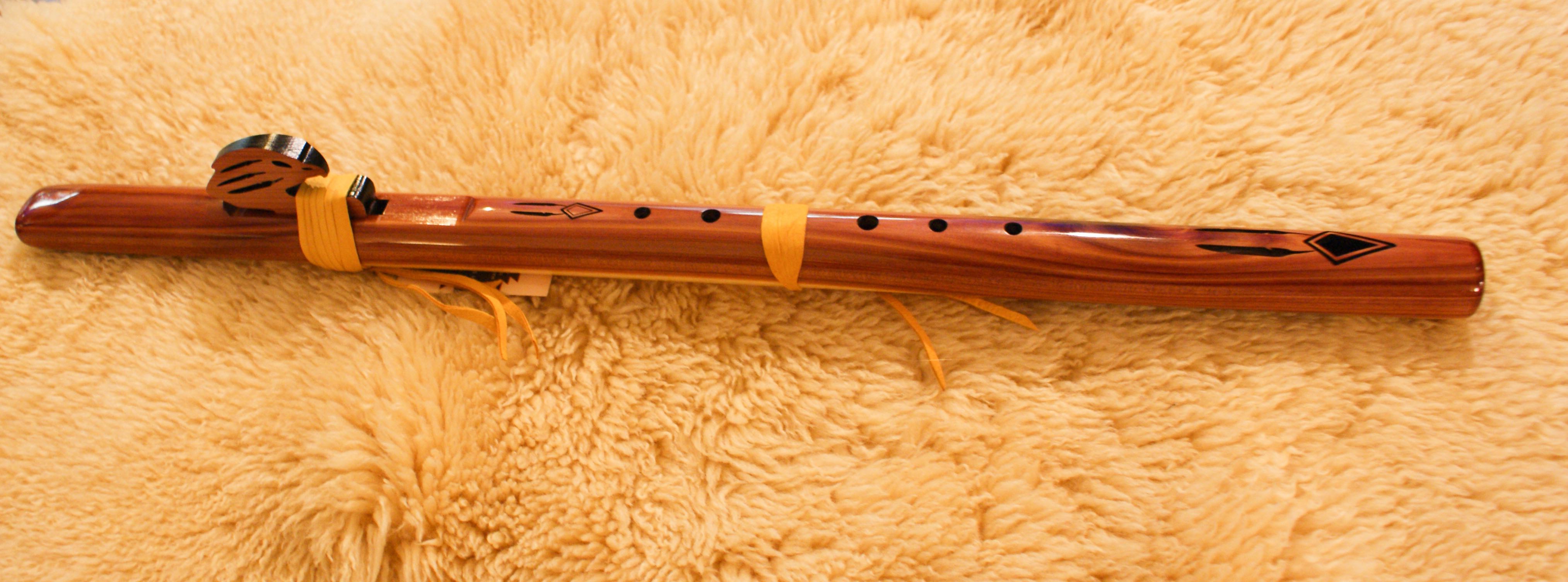 Golden Eagle Flute F# Aromatic Cedar - The Whirling Rainbow Foundation