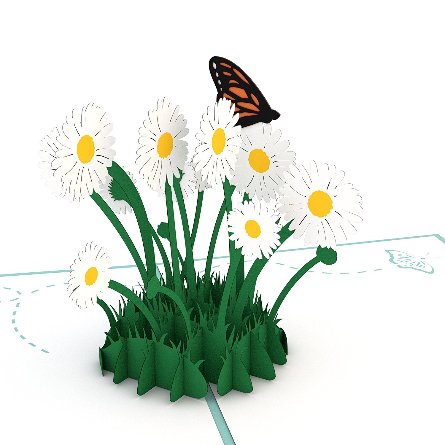 Amazon.com : Lovepop Daisy Patch Pop Up Card, 3D Card, Mother's Day ...