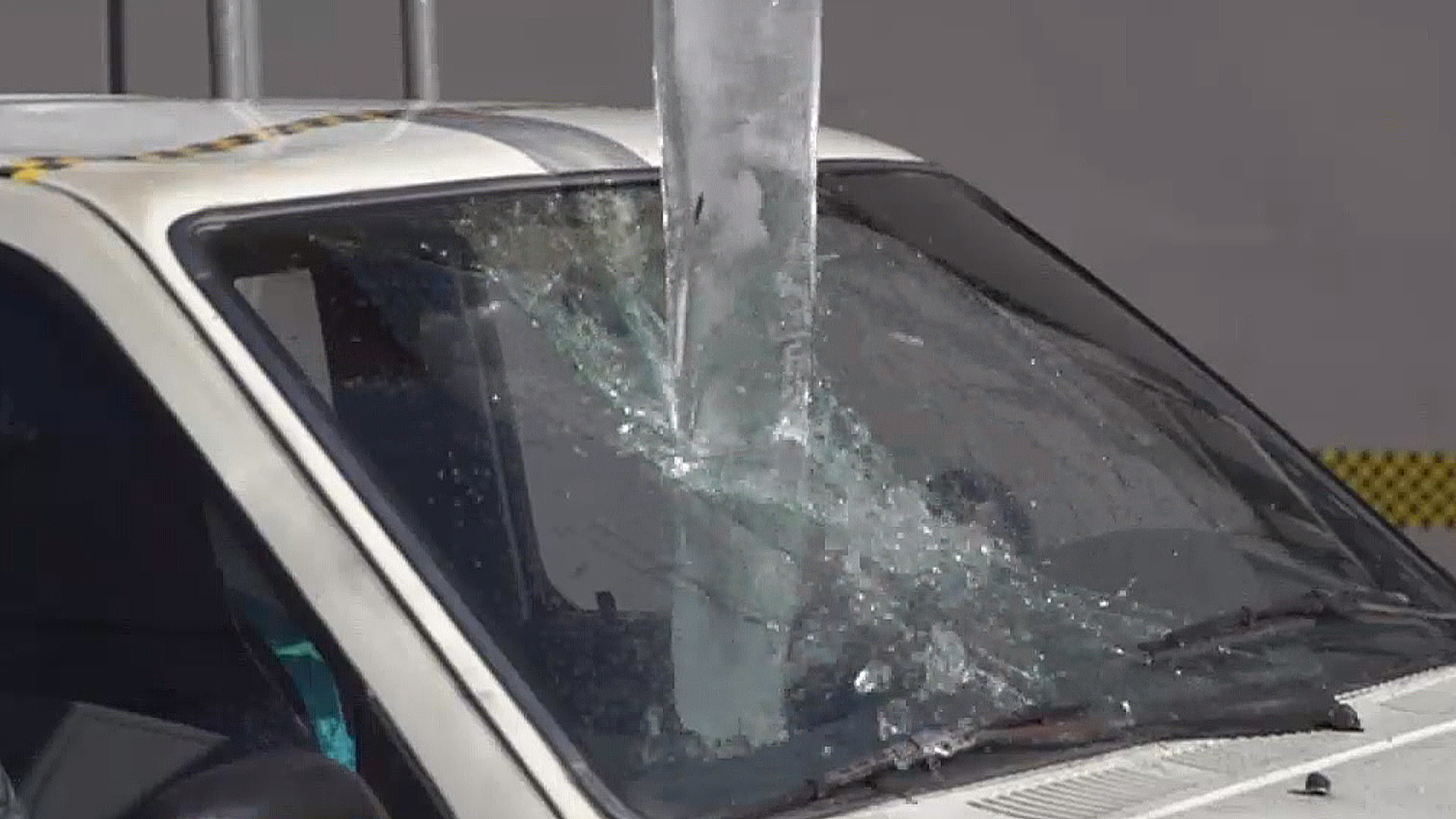 Icicles Strike With Potentially Deadly Force