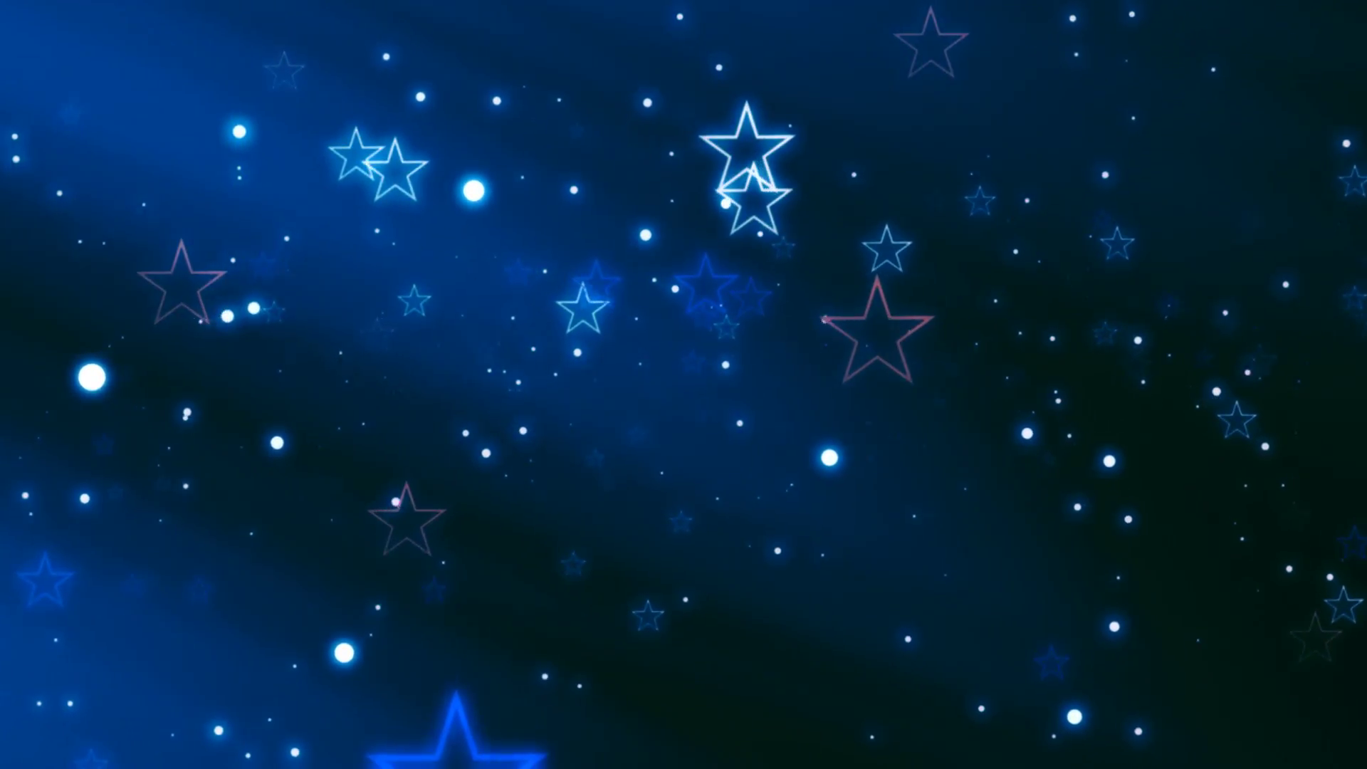 A Star Bursts in a Blue Night Sky Motion Background - Videoblocks