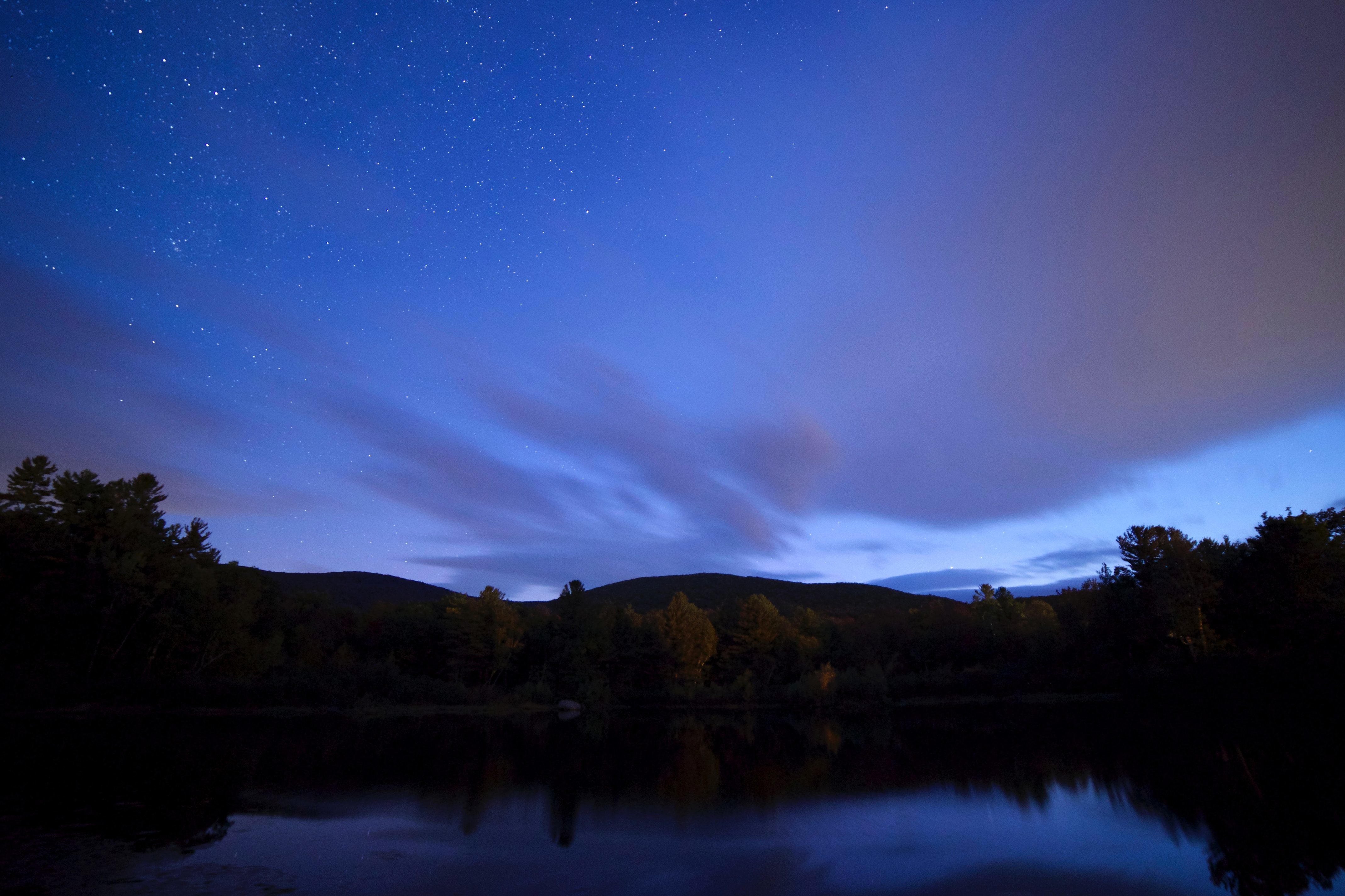 Free Photo Dark Blue Sky Blue Clouds Dark Free Download Jooinn