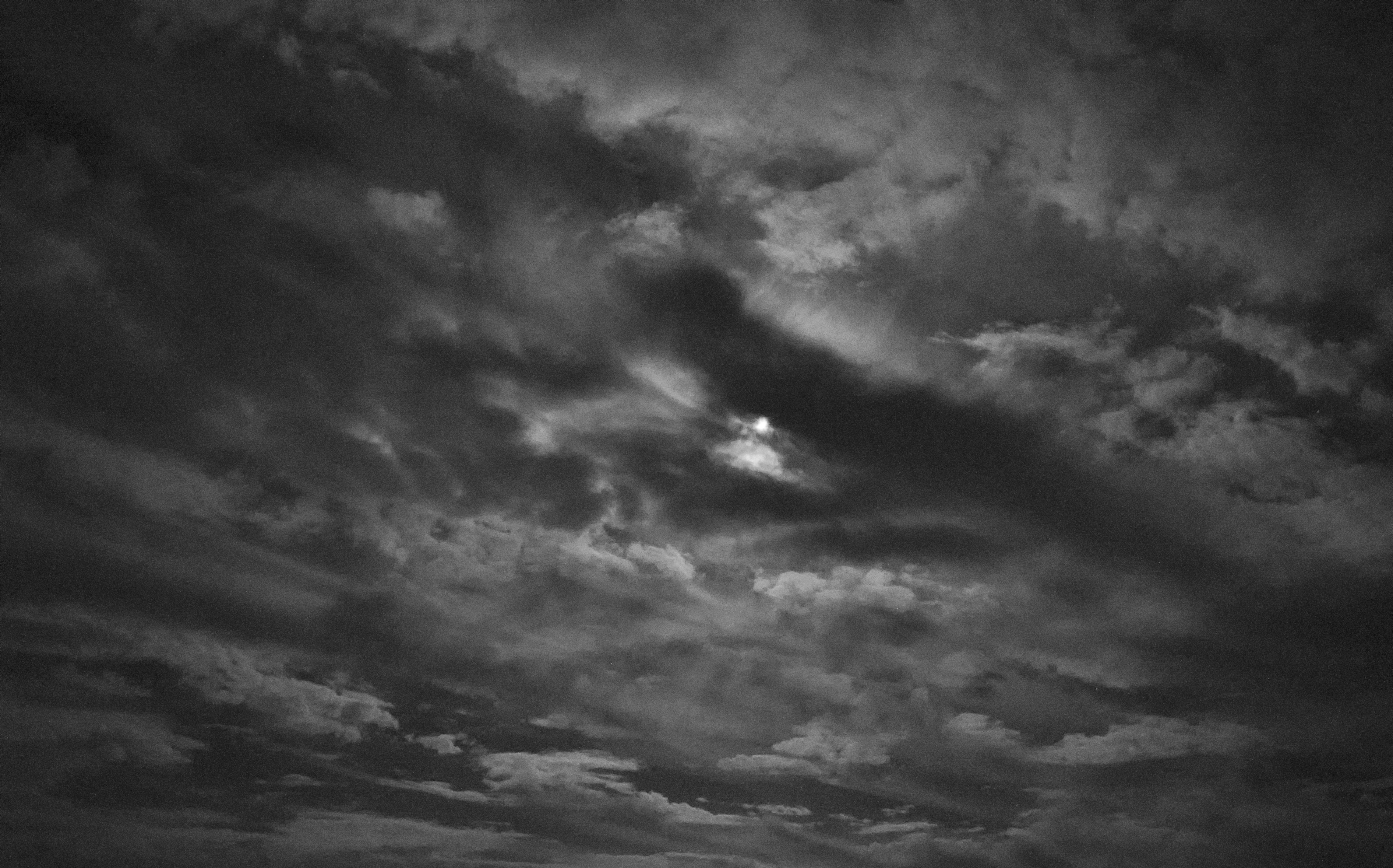 Dark clouds photo