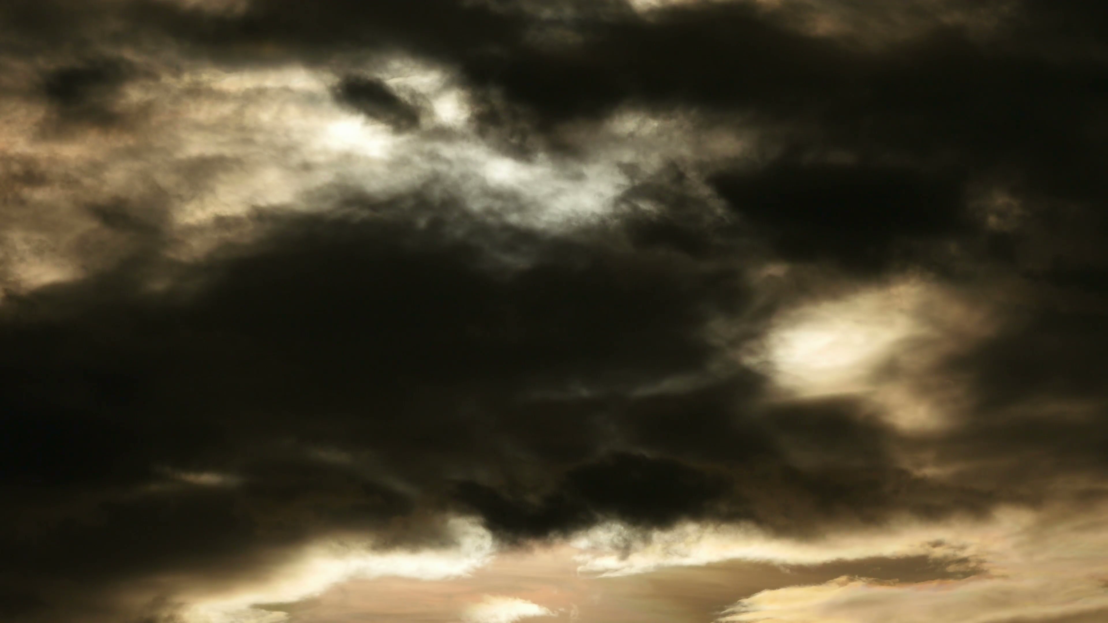 dark storm clouds. sky cloud. cloudscape. 4K background Stock Video ...