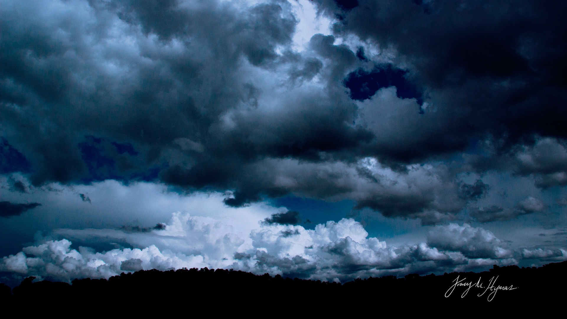 Dark Cloudy Sky Full HD Wallpaper and Background Image | 1920x1080 ...