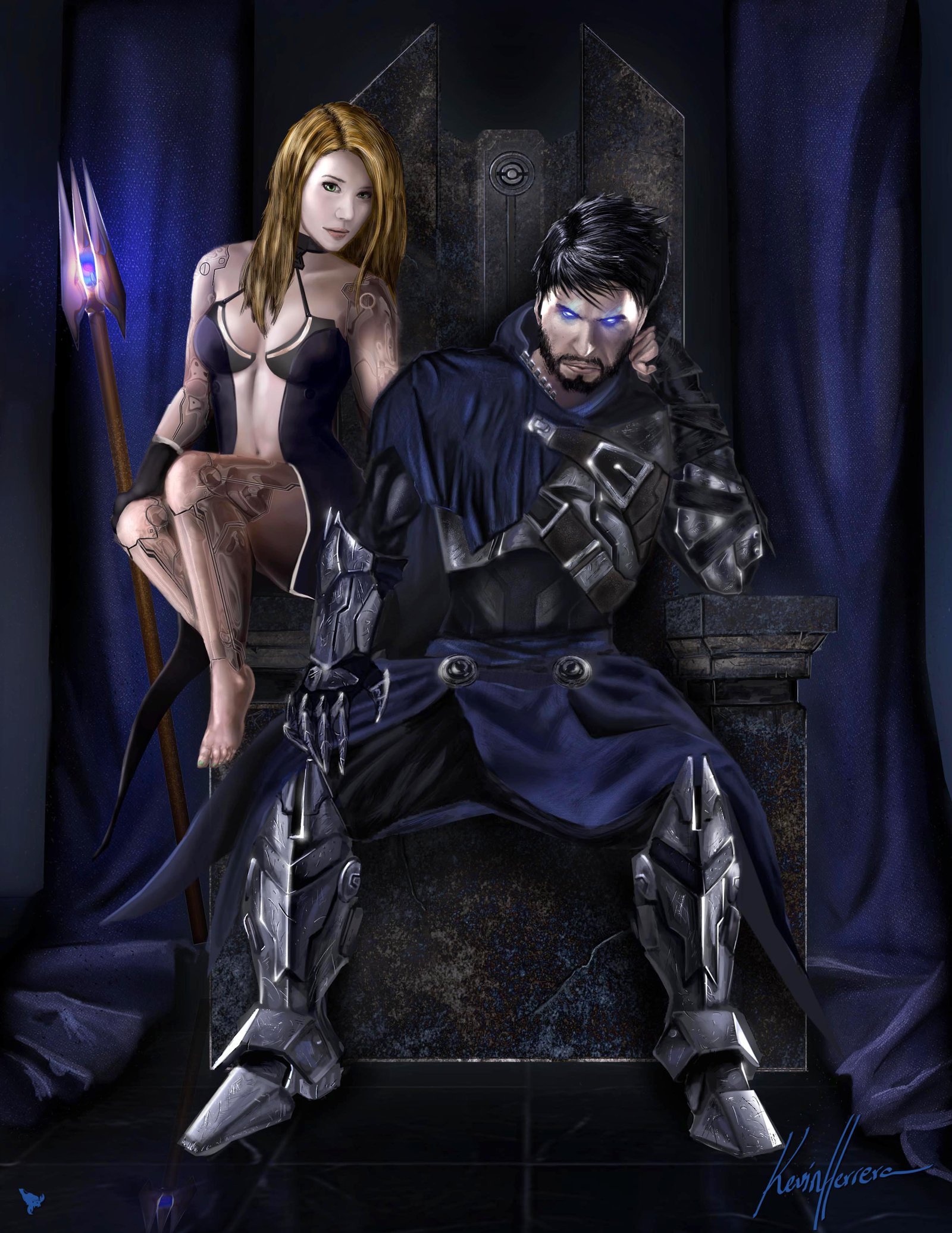 Dark lord and Eve by superhermit on DeviantArt