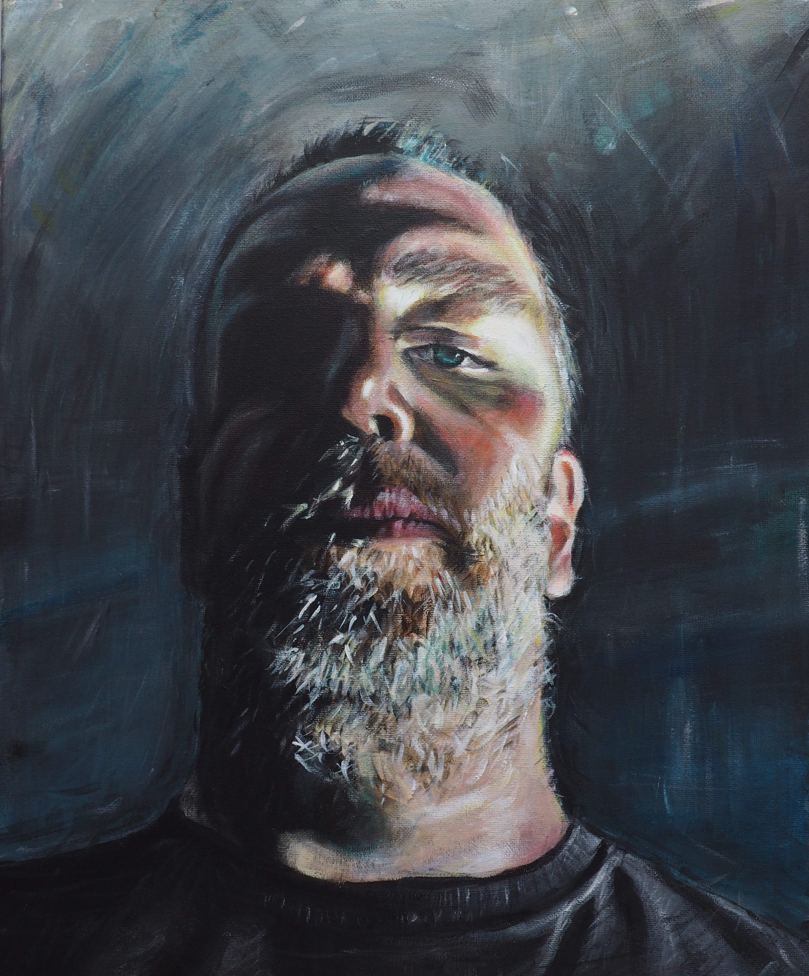 Self Portrait – Light and Dark – Alex Loveless