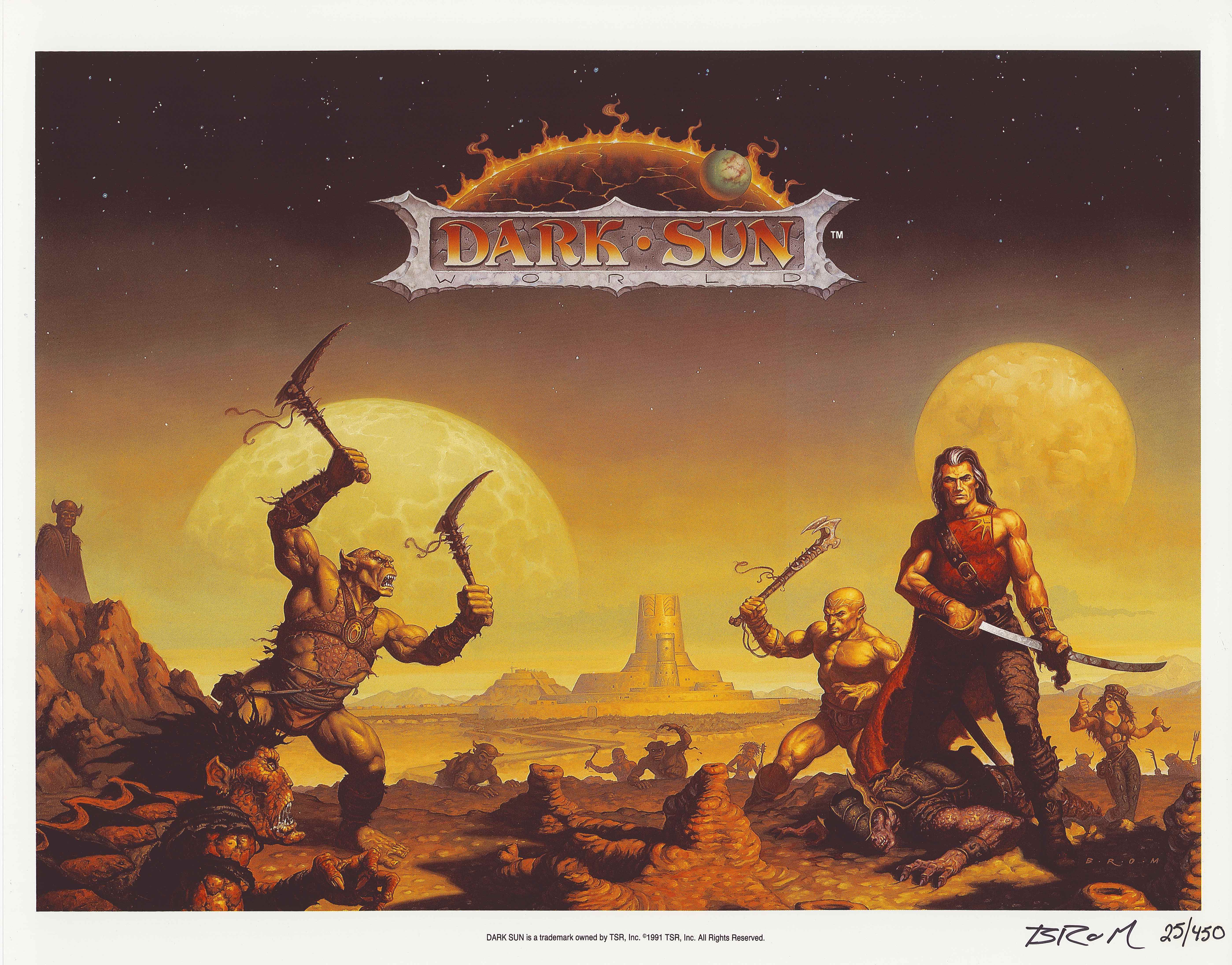 The Burnt World of Athas - 30 Days of Dark Sun 14: What drew you to ...