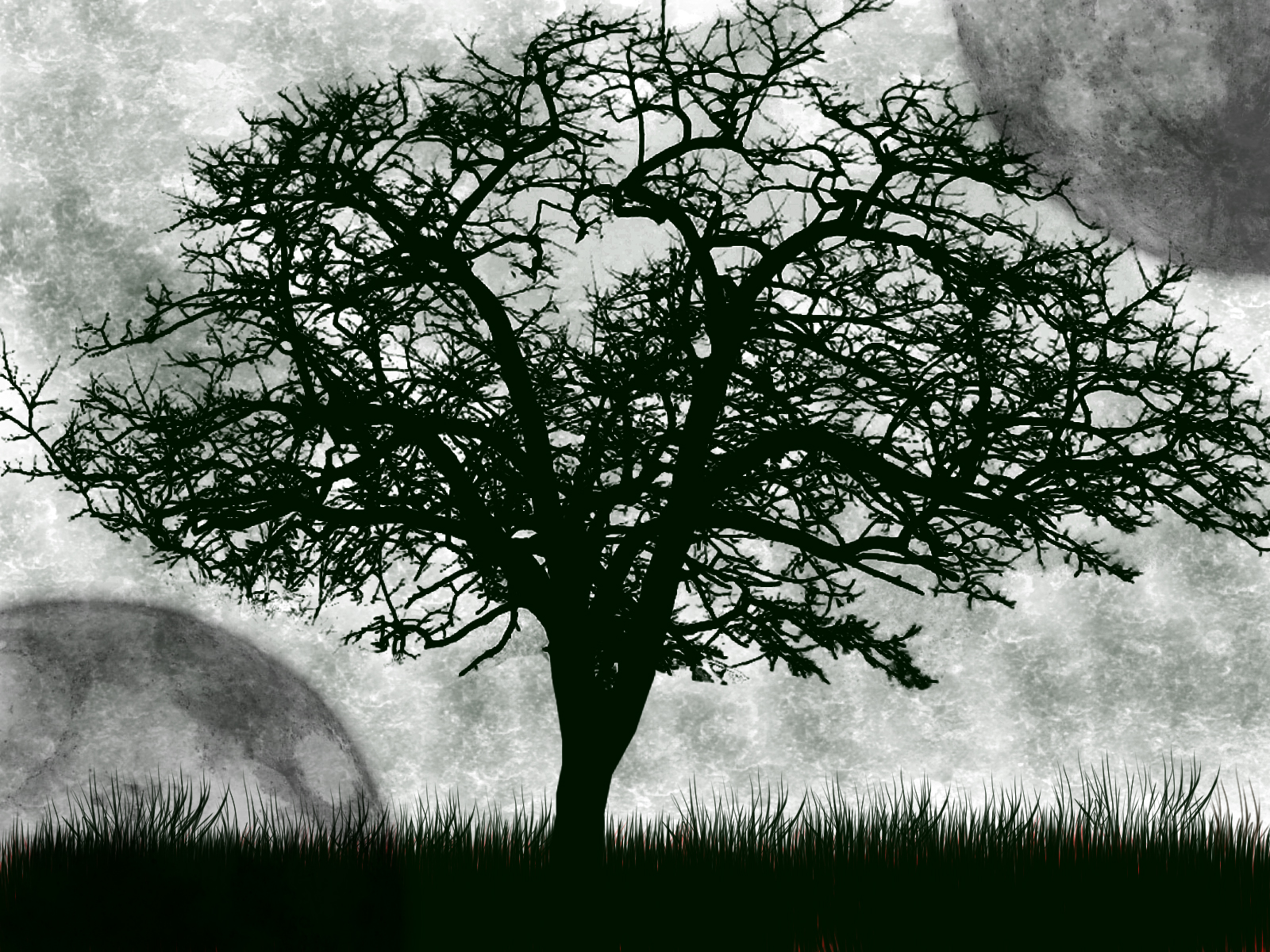 The Dark Tree Drawing - deceased_blade © 2018 - Nov 5, 2013