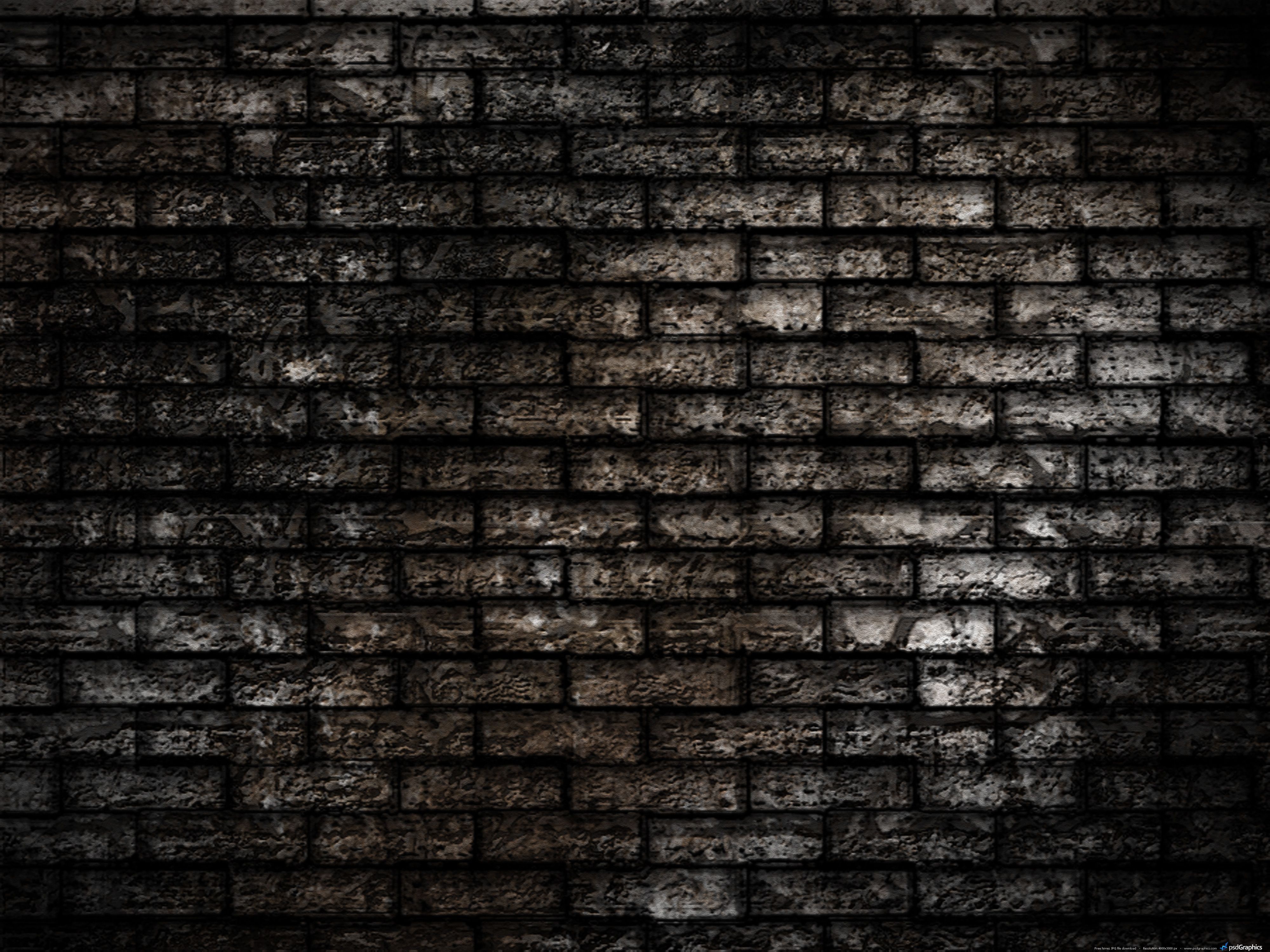 wall pictures | ... wall seamless brickwall background dark brick ...
