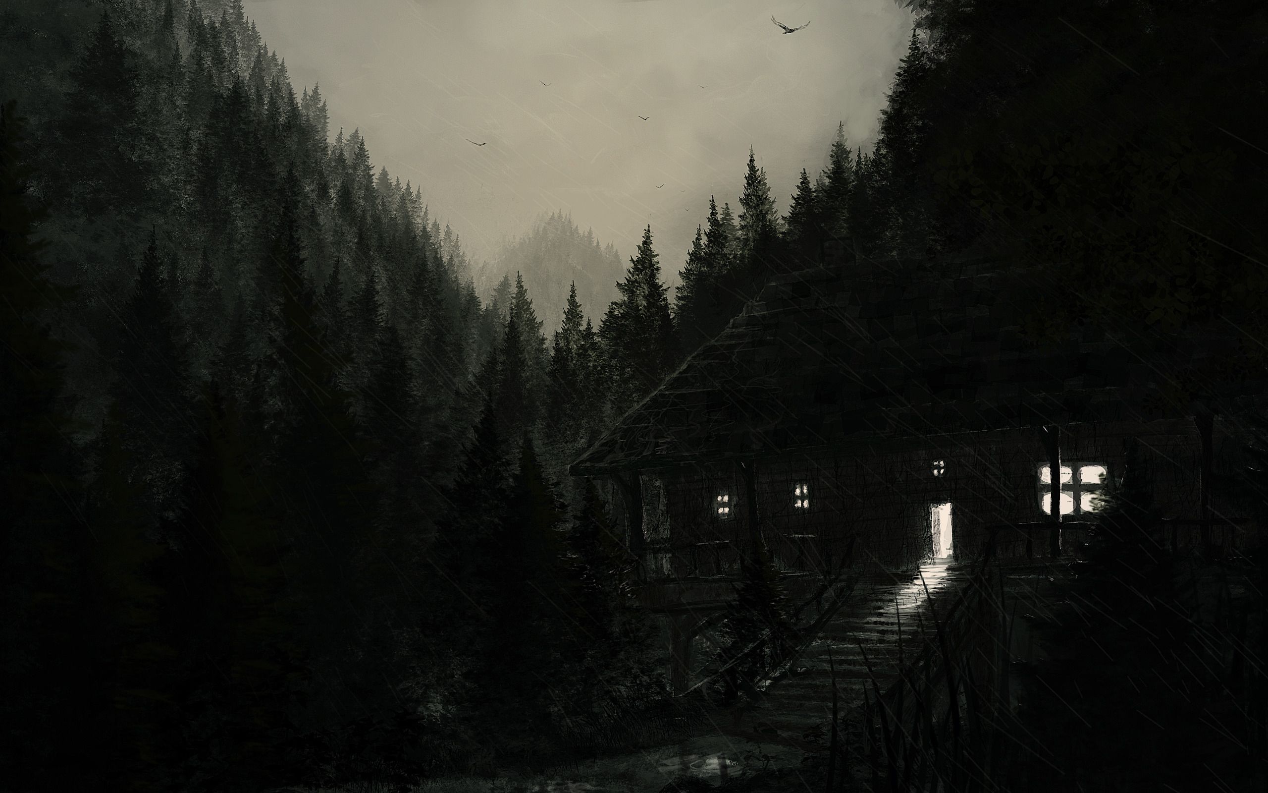 Dark Woods Wallpapers HD. | Dark, obscure and intriguing | Pinterest ...