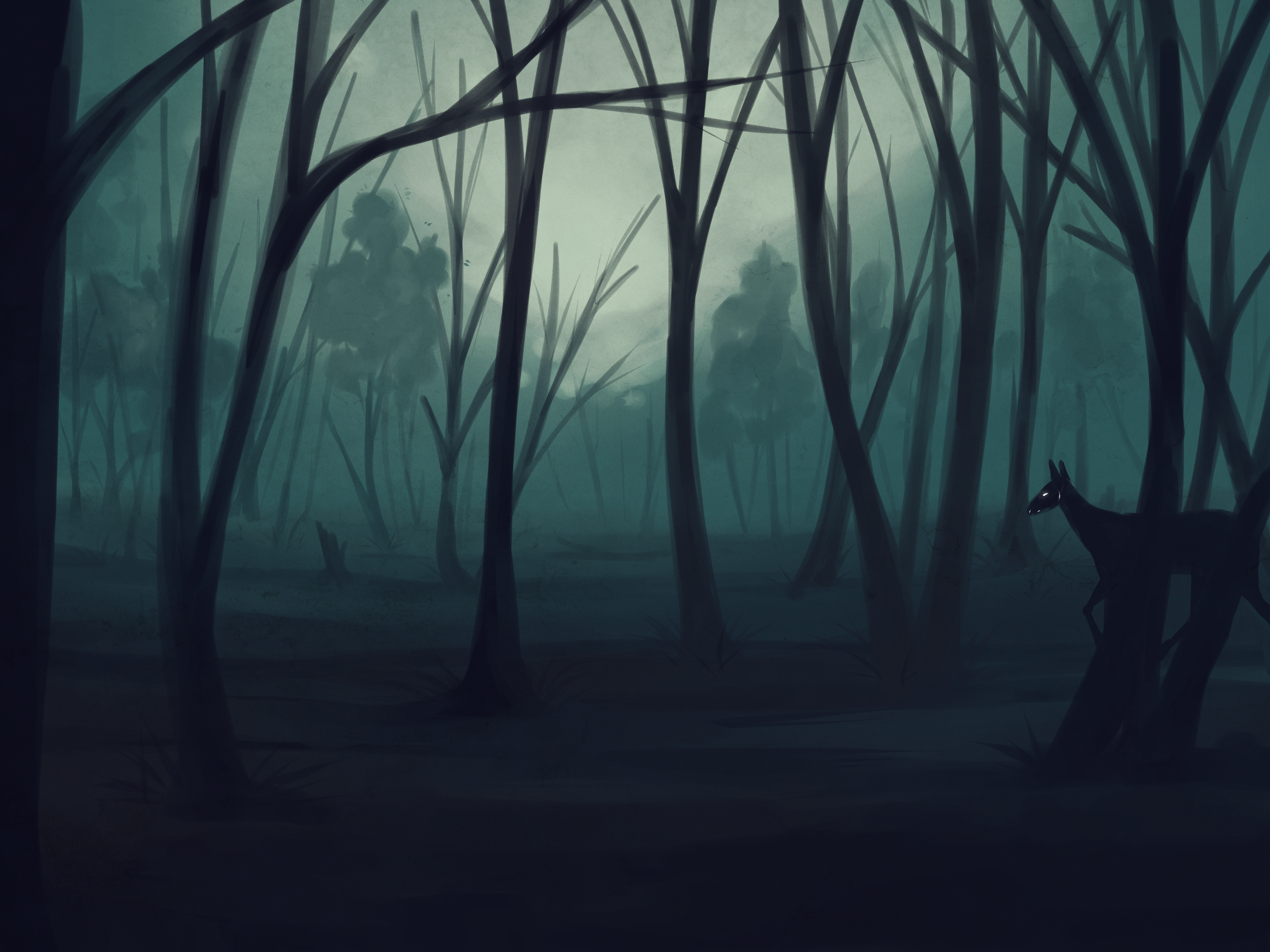 Dark Woods by CoyoteSoot on DeviantArt