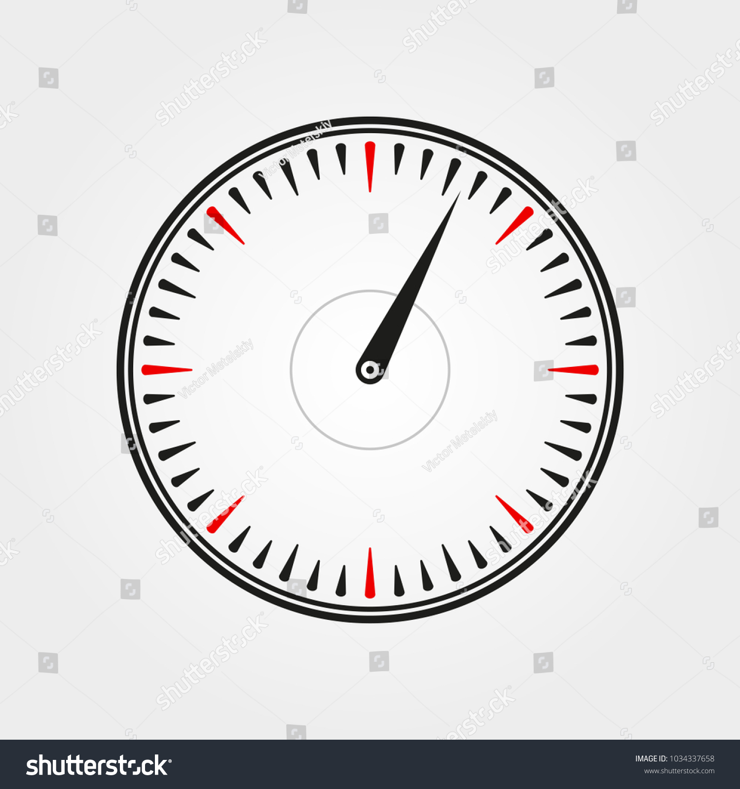 Speedometer Icon Meter Gauge Logo Dashboard Stock Vector 1034337658 ...