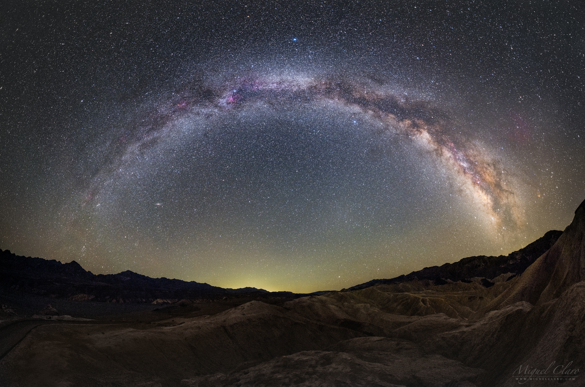 Milky Way from Zabriskie Point in Death Valley @ Astrophotography by ...