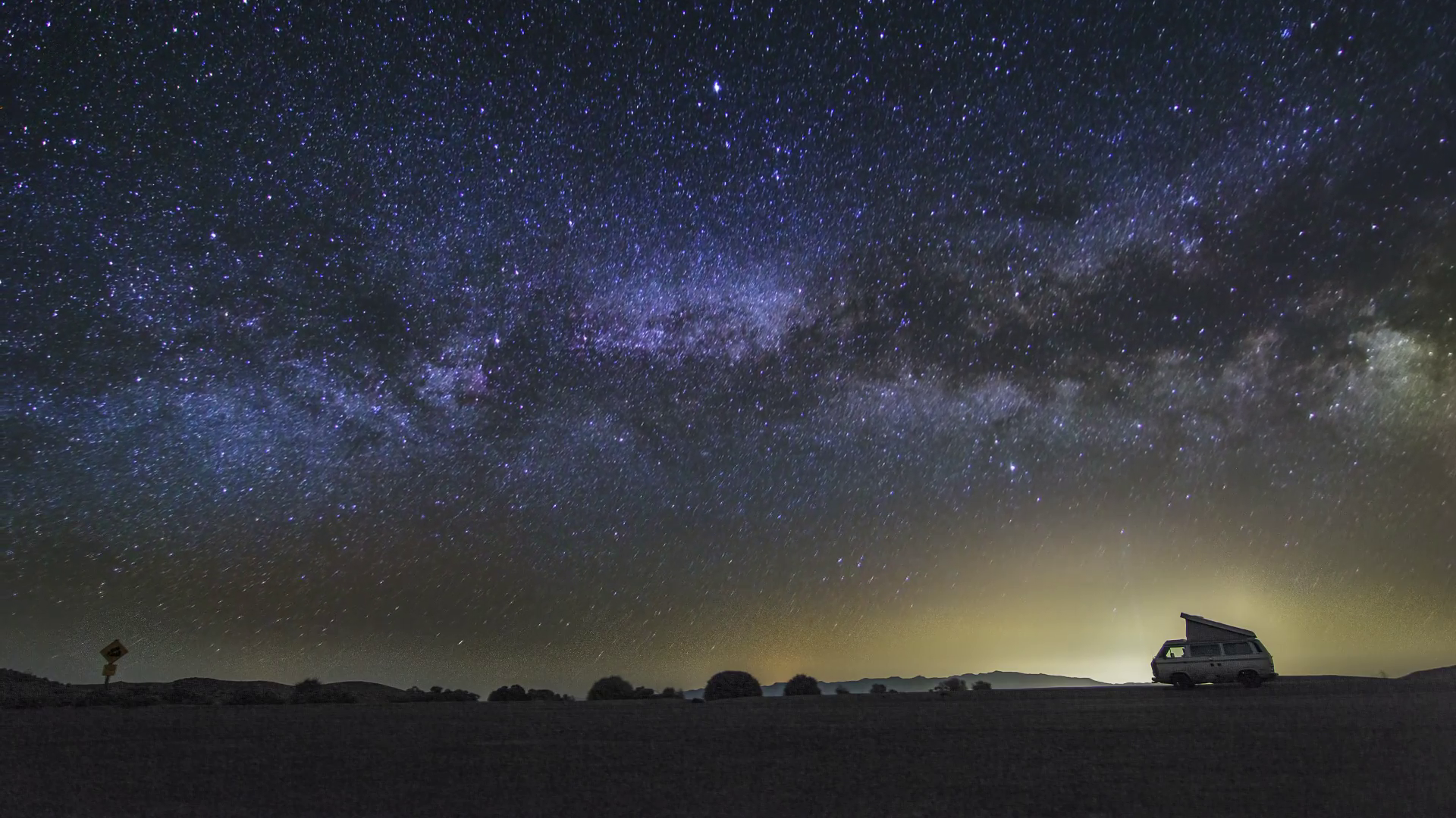 A beautiful night sky milky way shot captured at Dantes View, Death ...