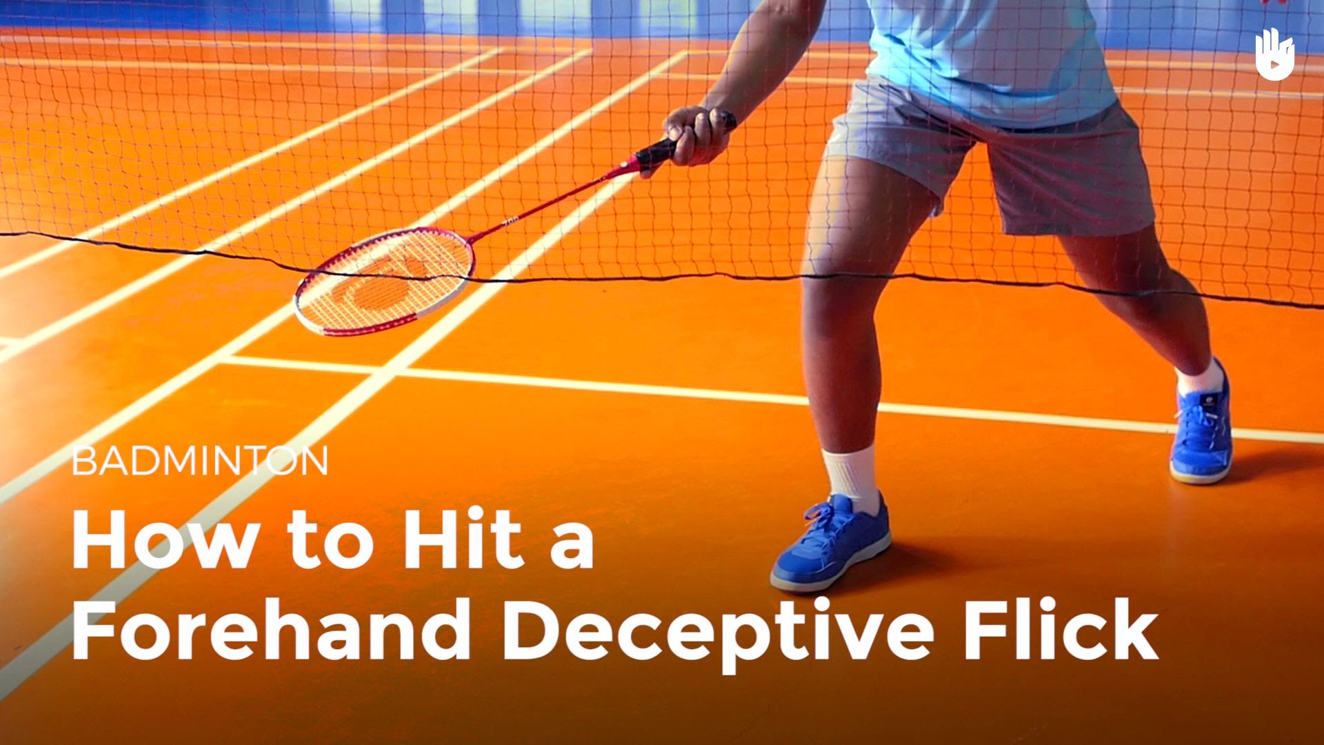 How to Hit a Forehand Deceptive Flick | Badminton - YouTube
