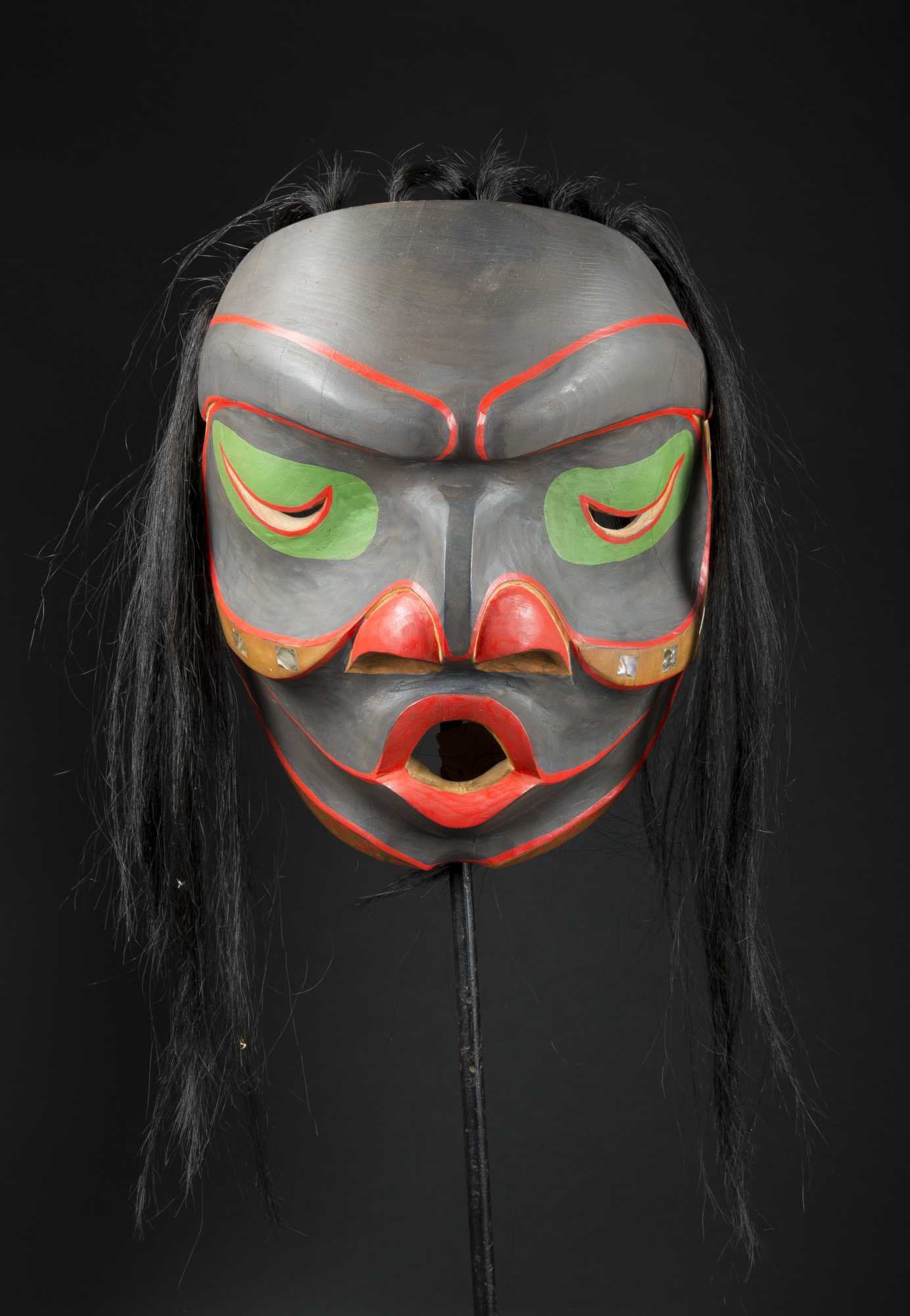 Decorated mask photo