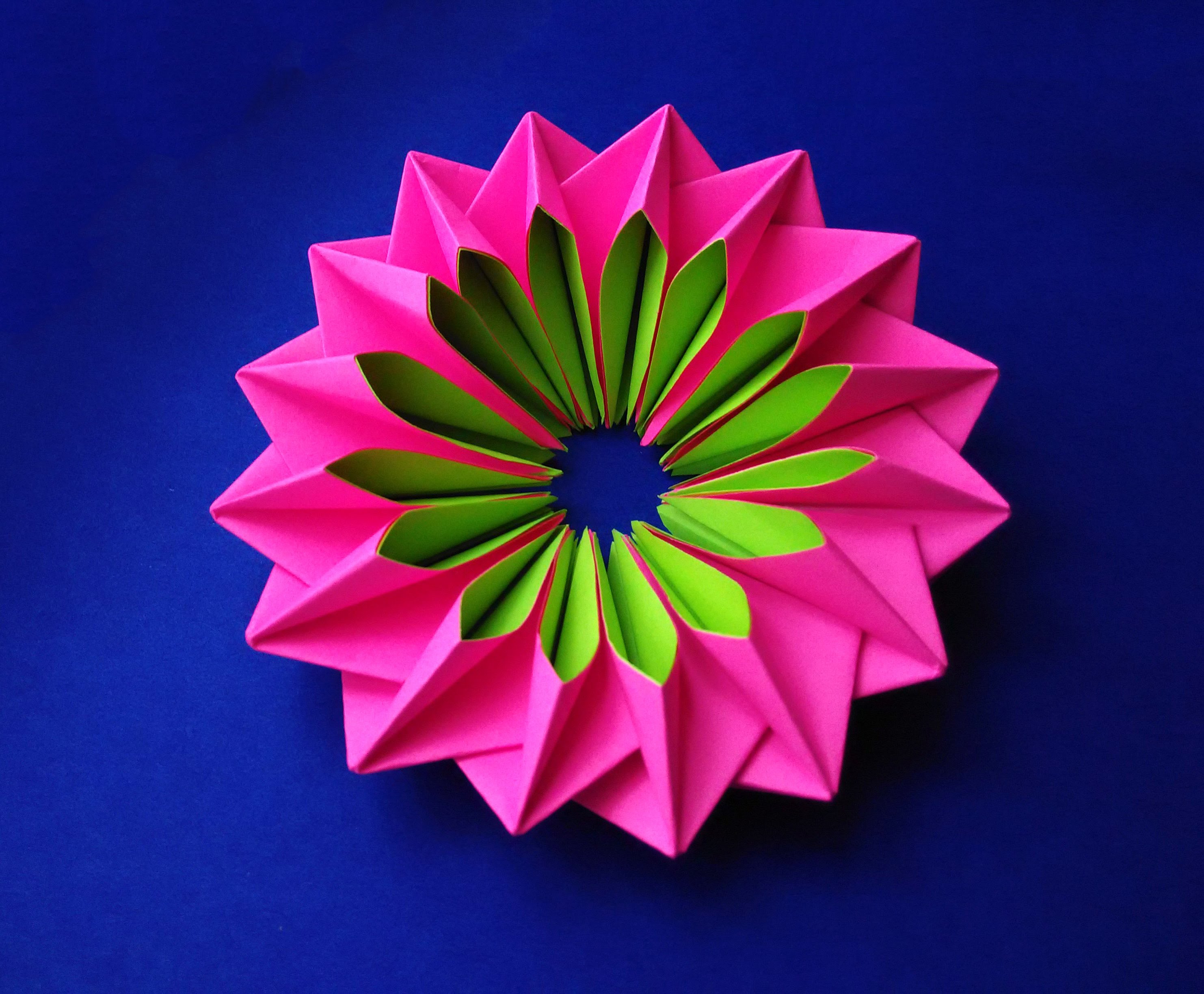 Easy and rich paper flower. DIY Easter decor. Awesome mandala ...