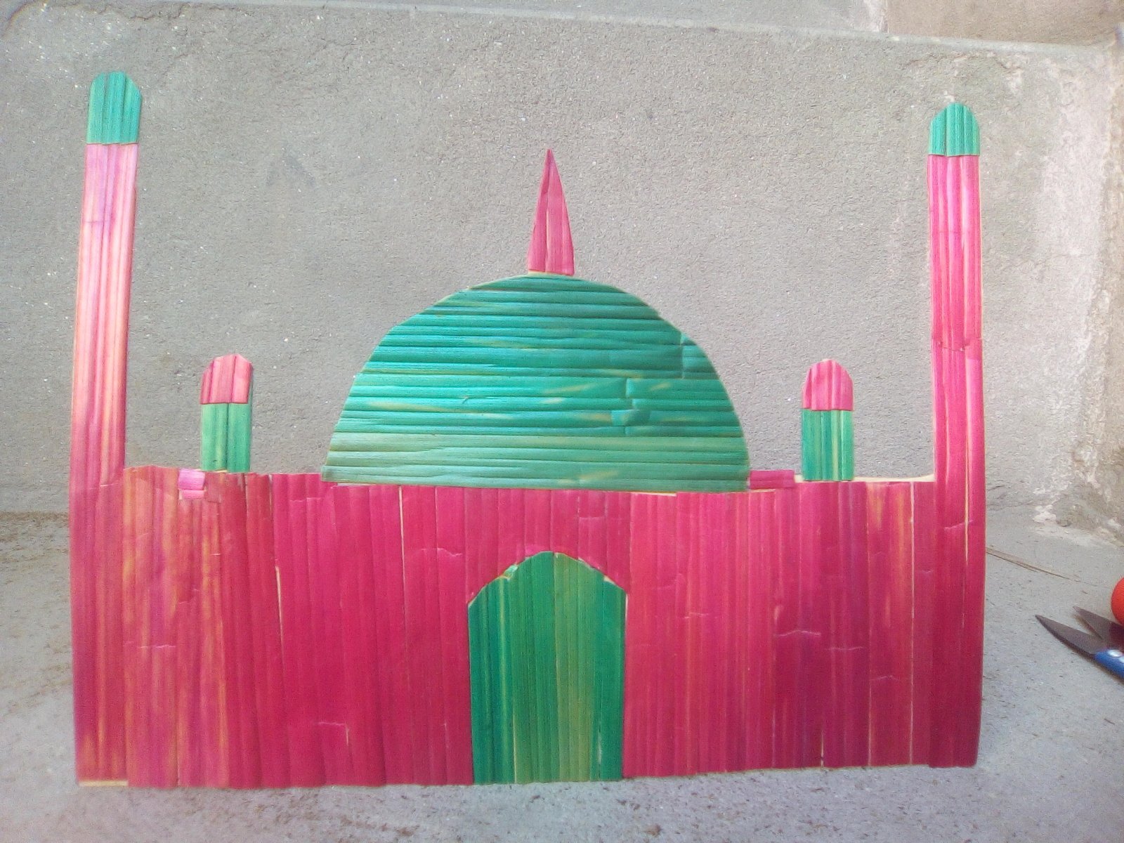 Handmade decoration piece (mosque) — Steemit