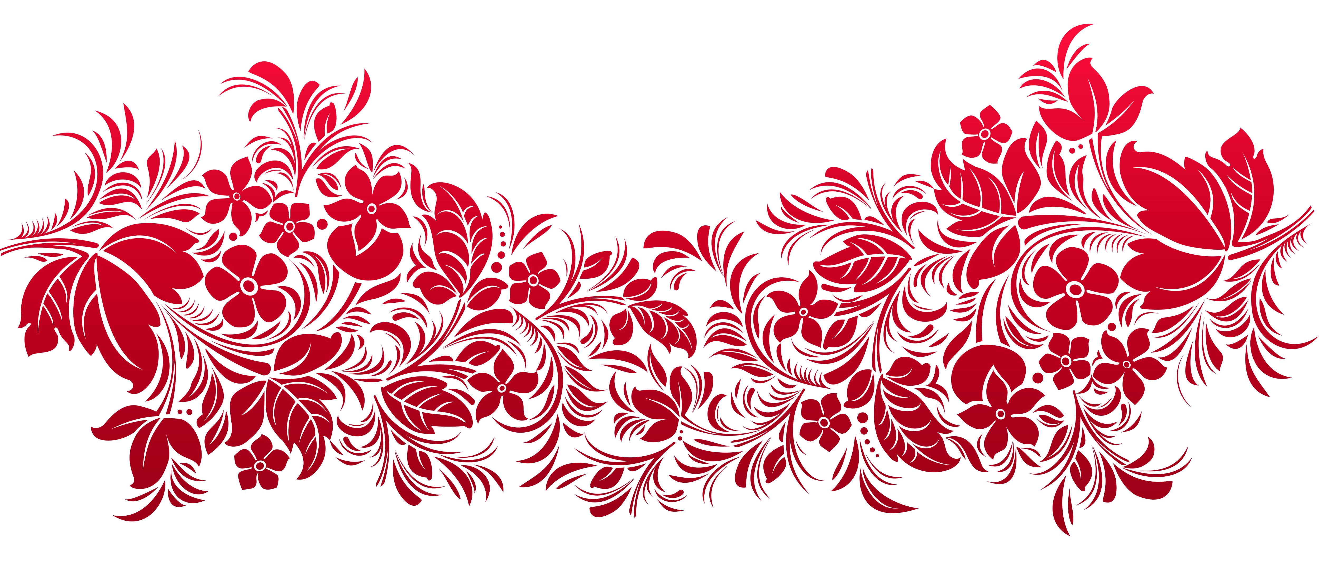 Red Transparent Decoration PNG Clipart | Gallery Yopriceville ...