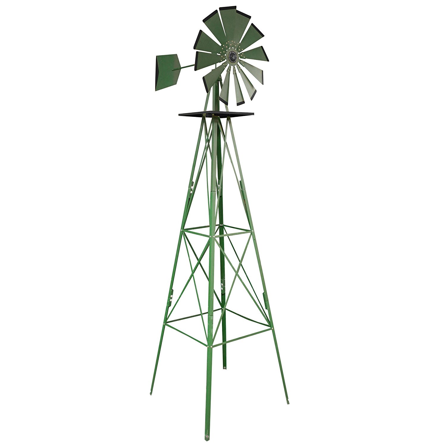 Amazon.com : Sportsman SM07251 8-Feet Windmill : Wind Sculptures ...