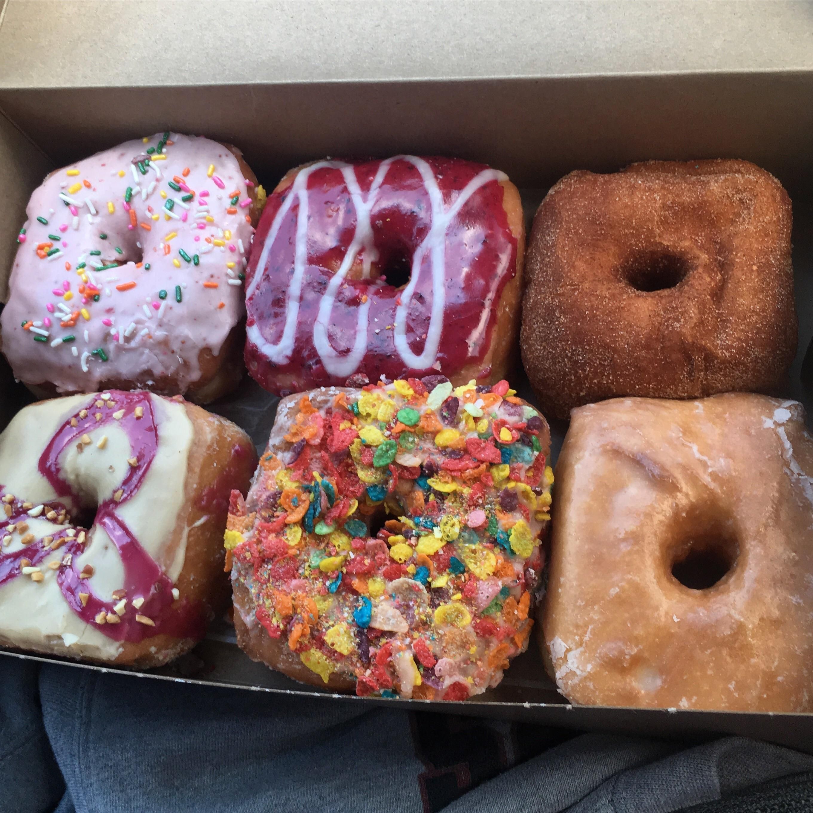 Delicious donuts photo