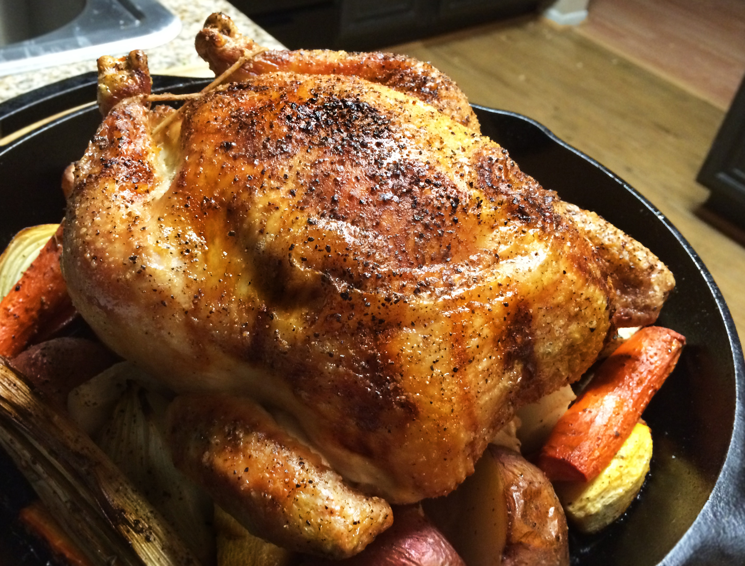 My Recipe for a Delicious Roasted Chicken with Vegetables | John ...