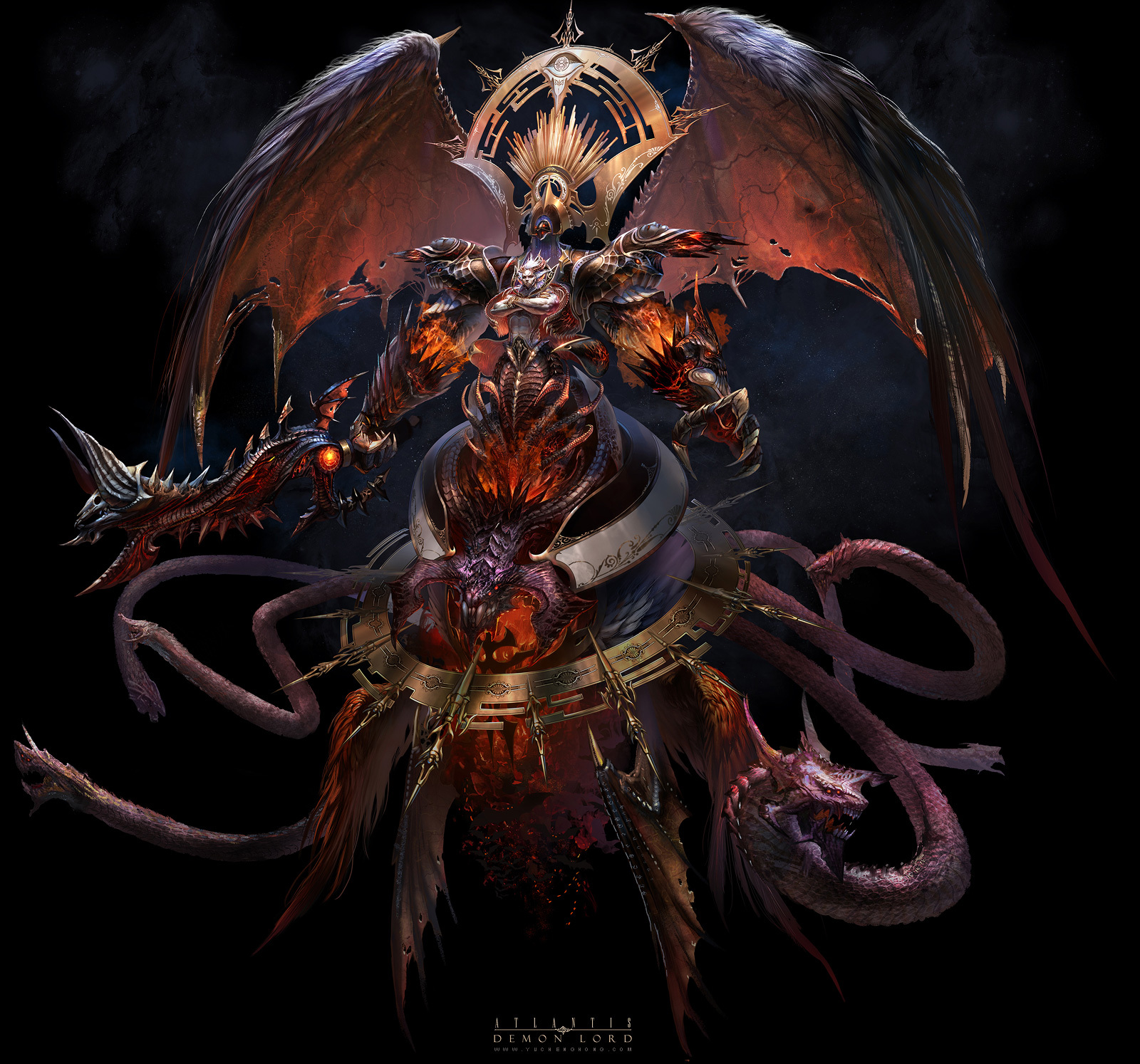 ArtStation - Demon Lord, Yu Cheng Hong