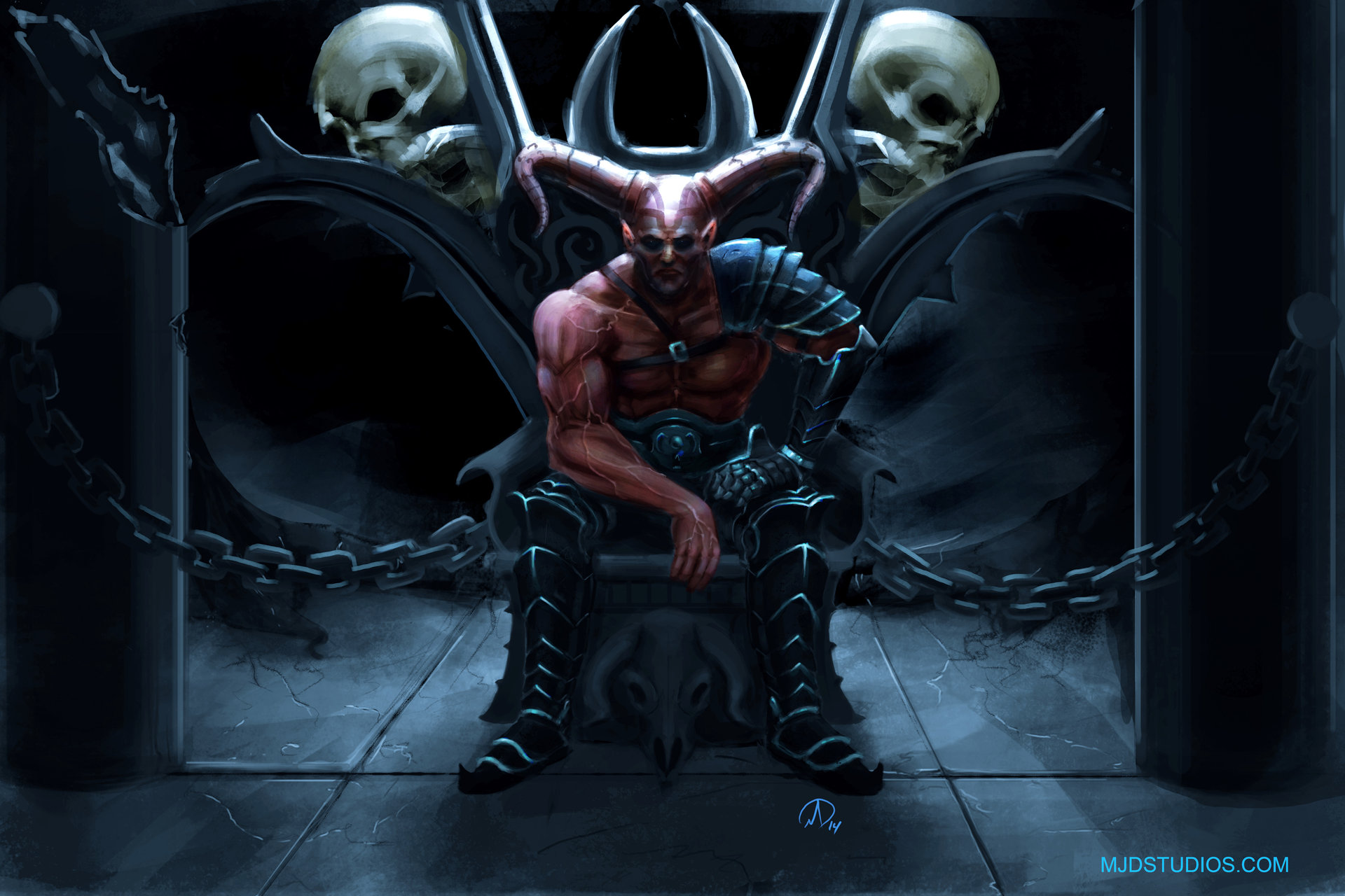 ArtStation - Demon Lord, Mike Dumas