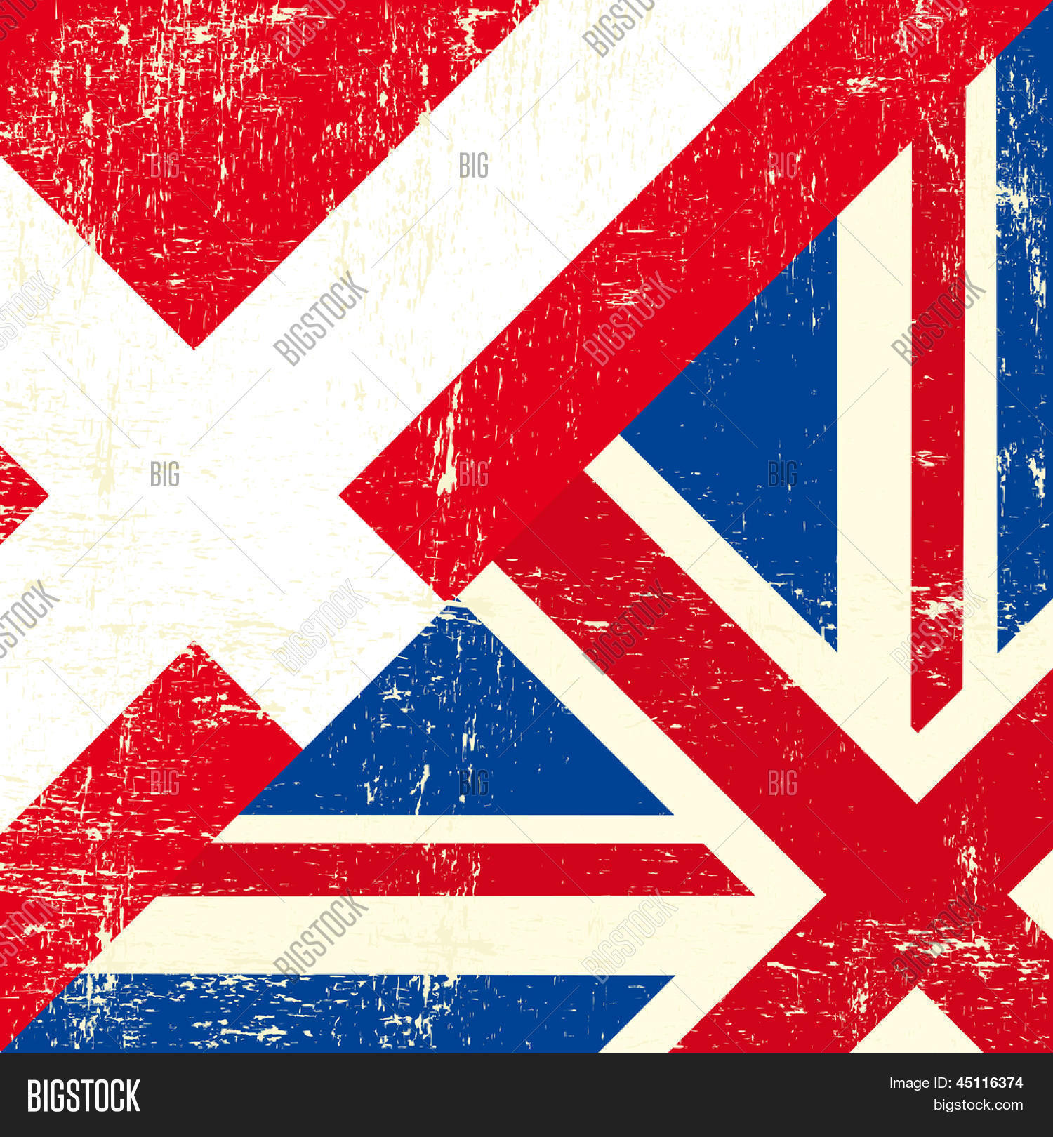 English Denmark Grunge Flag. This Vector & Photo | Bigstock