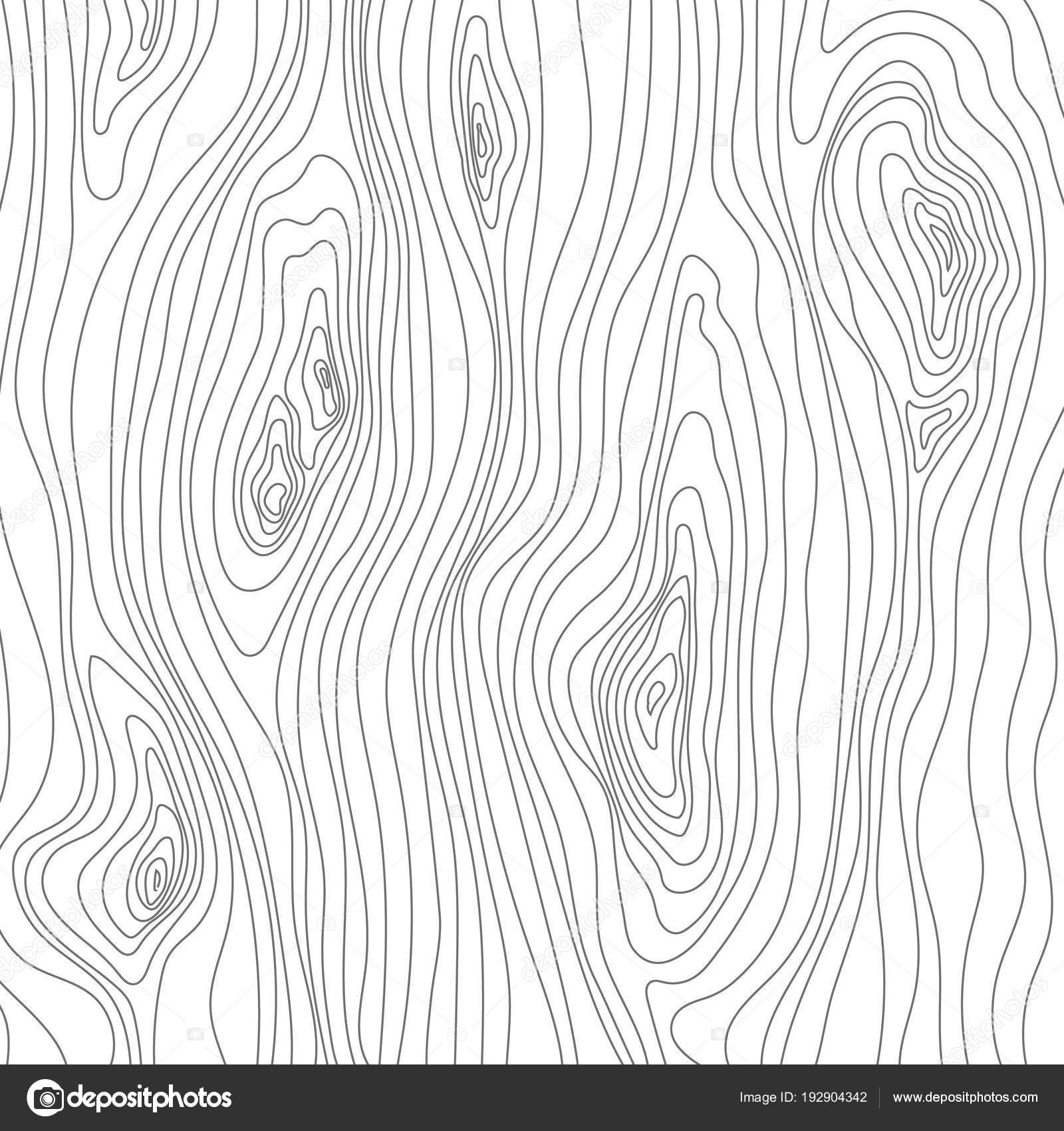 Wood Texture Sketch. Grain cover surface. Wooden fibers. Vector ...