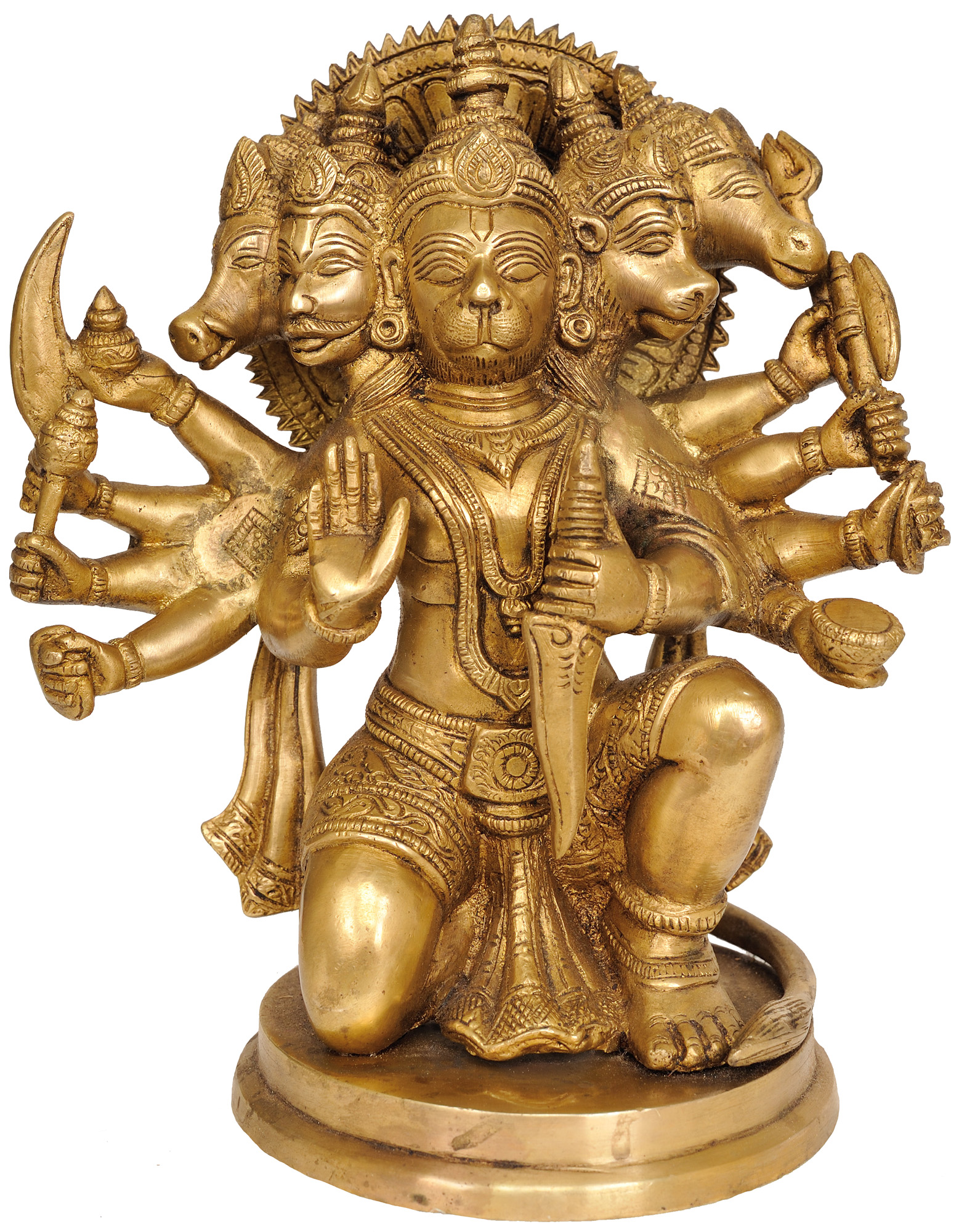 Five-Headed Lord Hanuman