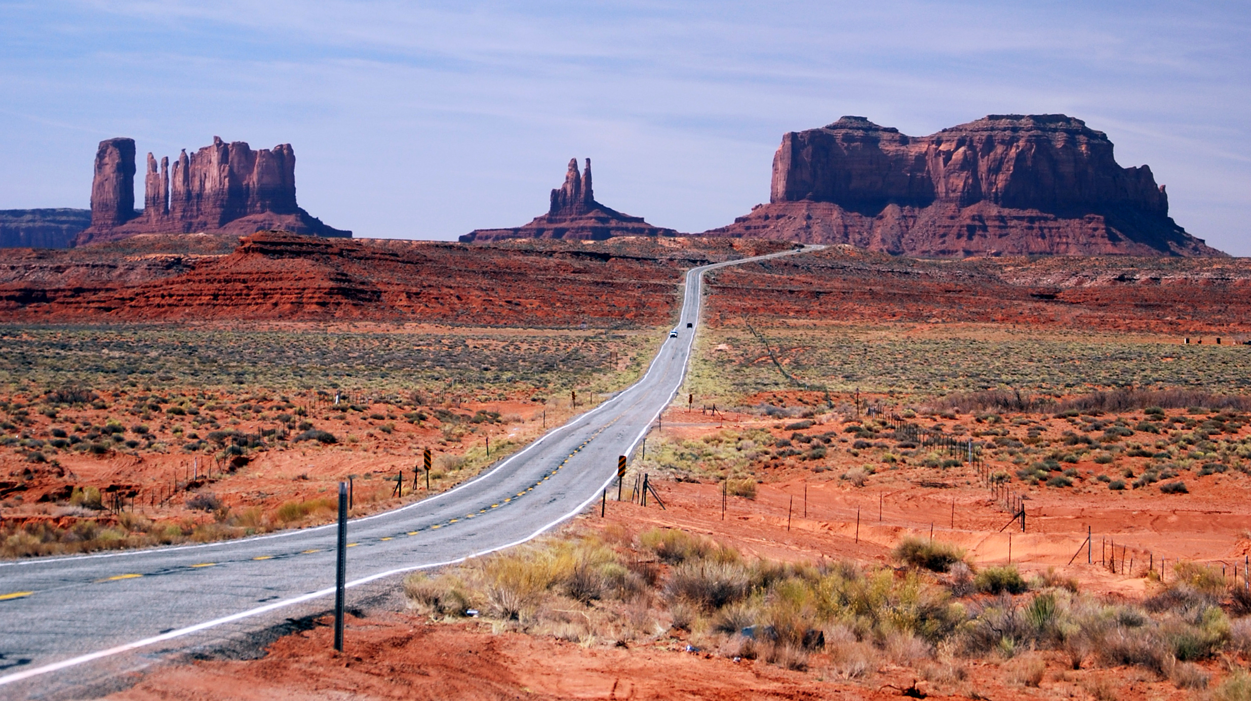 Desert road photo