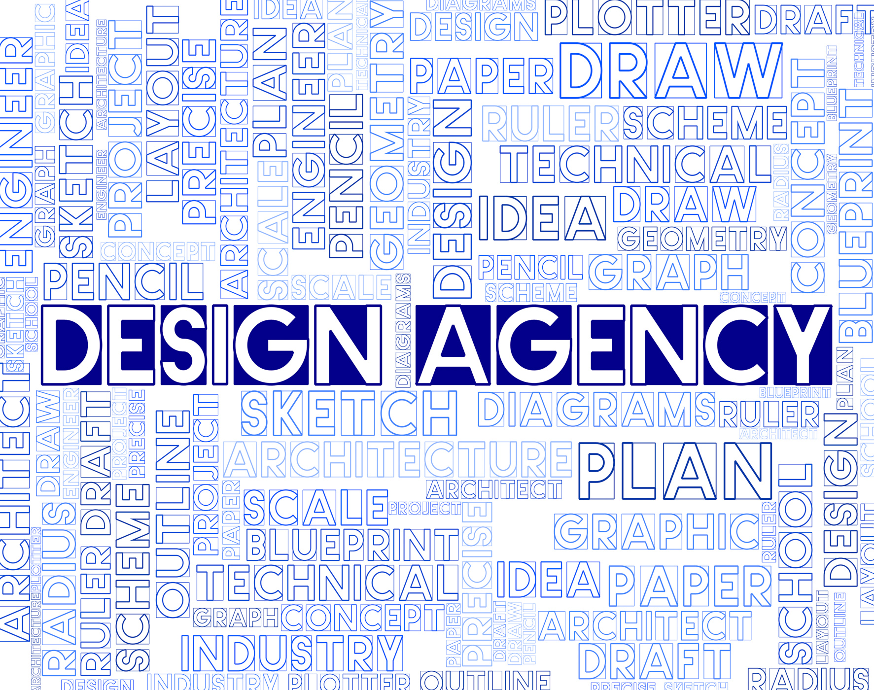Design agency means artwork and creative agents photo