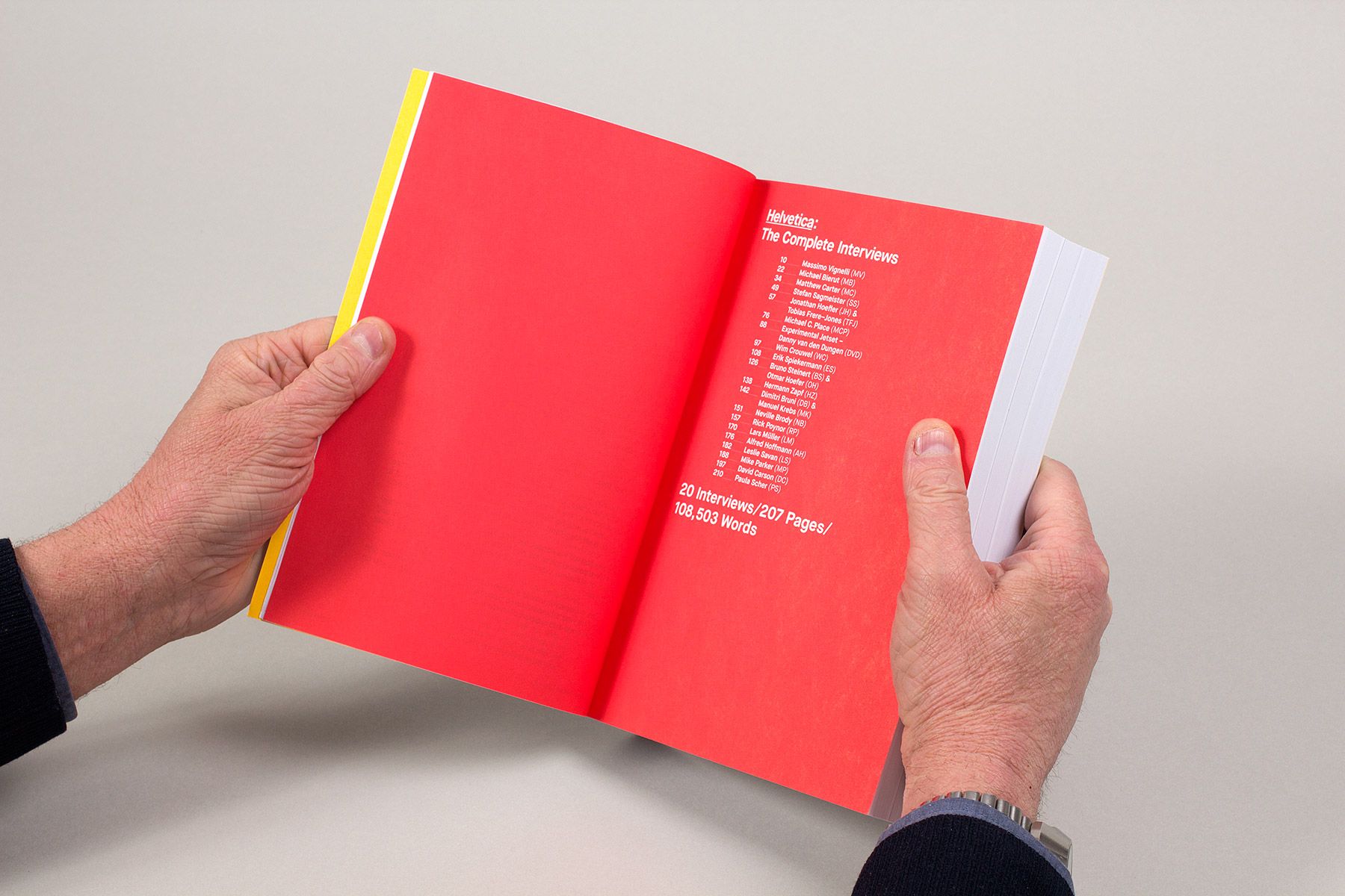 Gary Hustwit - The Complete Interviews Book — Build | BOOK DESIGN ...