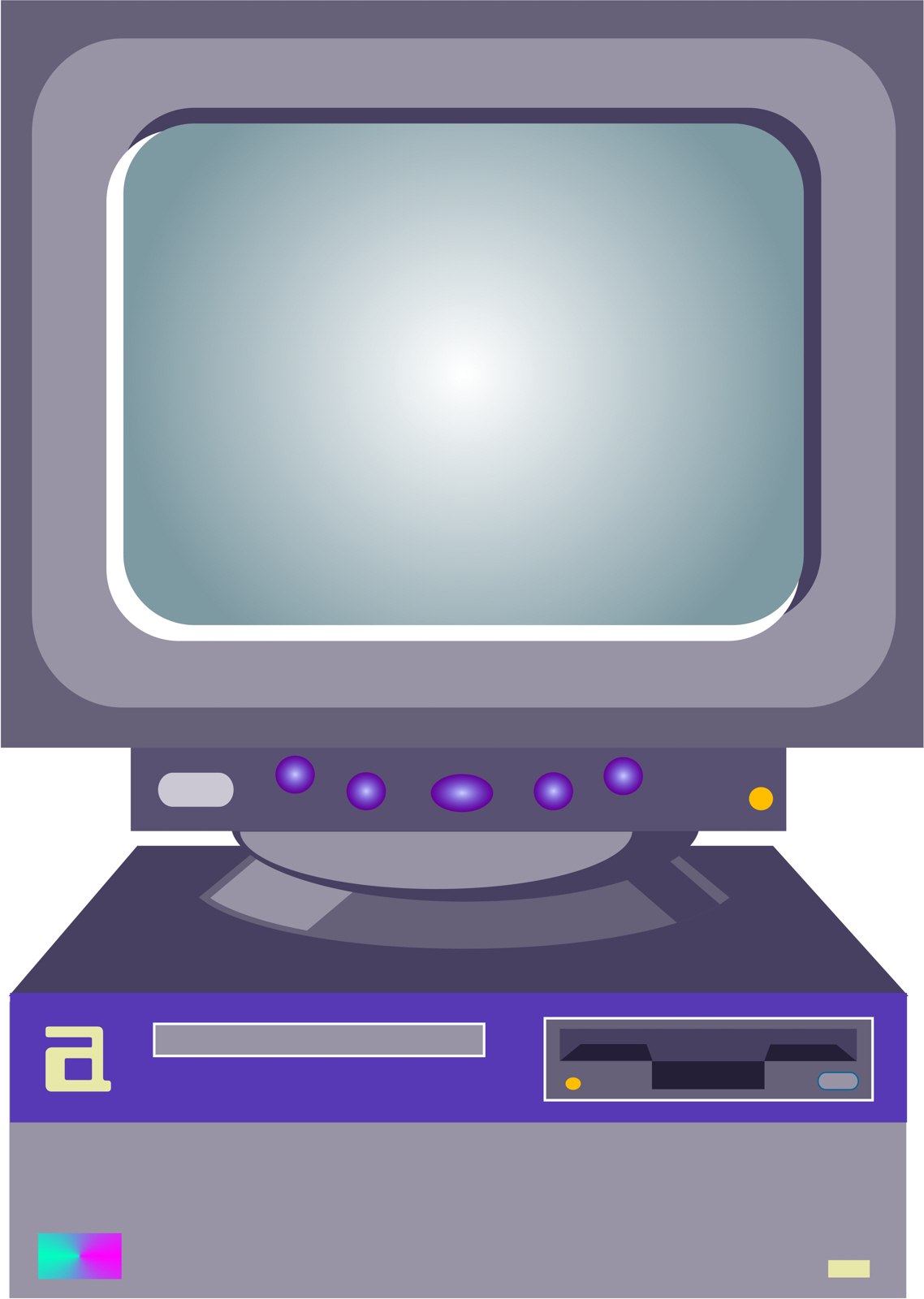 Desktop computer photo