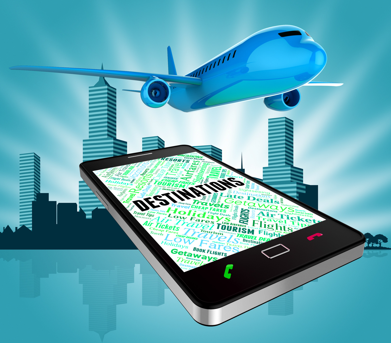 Destinations Online Indicates Www Tourism And Websites, Aeroplane, Network, Websites, Website, HQ Photo