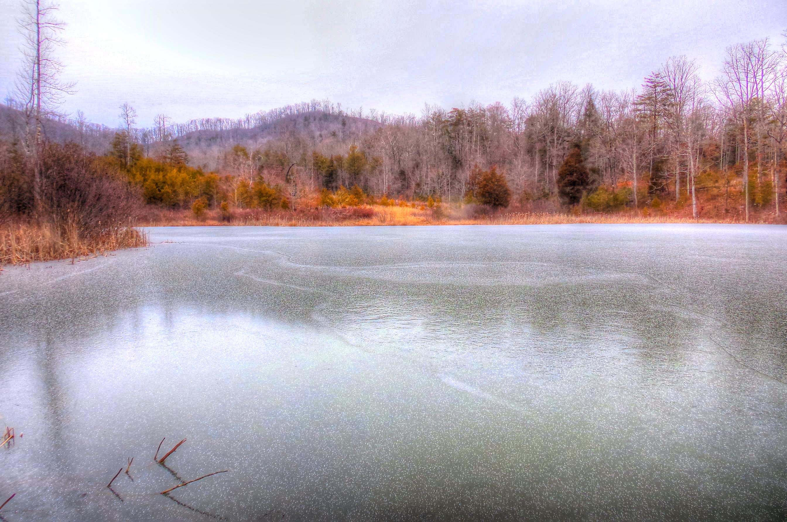 Frozen Ponds of Otter Creek Valley | Living in The Blue Ridge ...