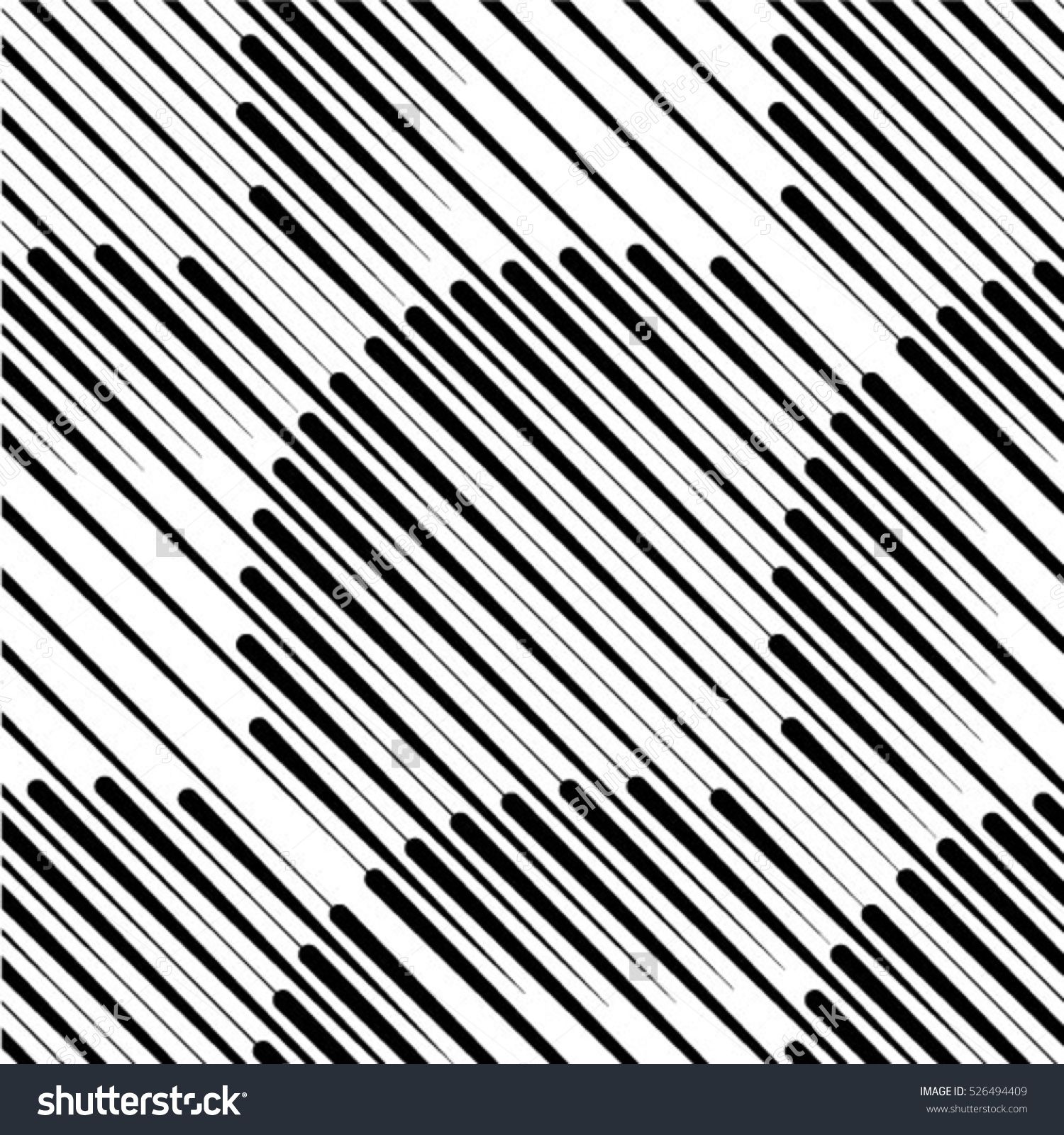 Vector seamless black and white diagonal lines pattern abstract ...